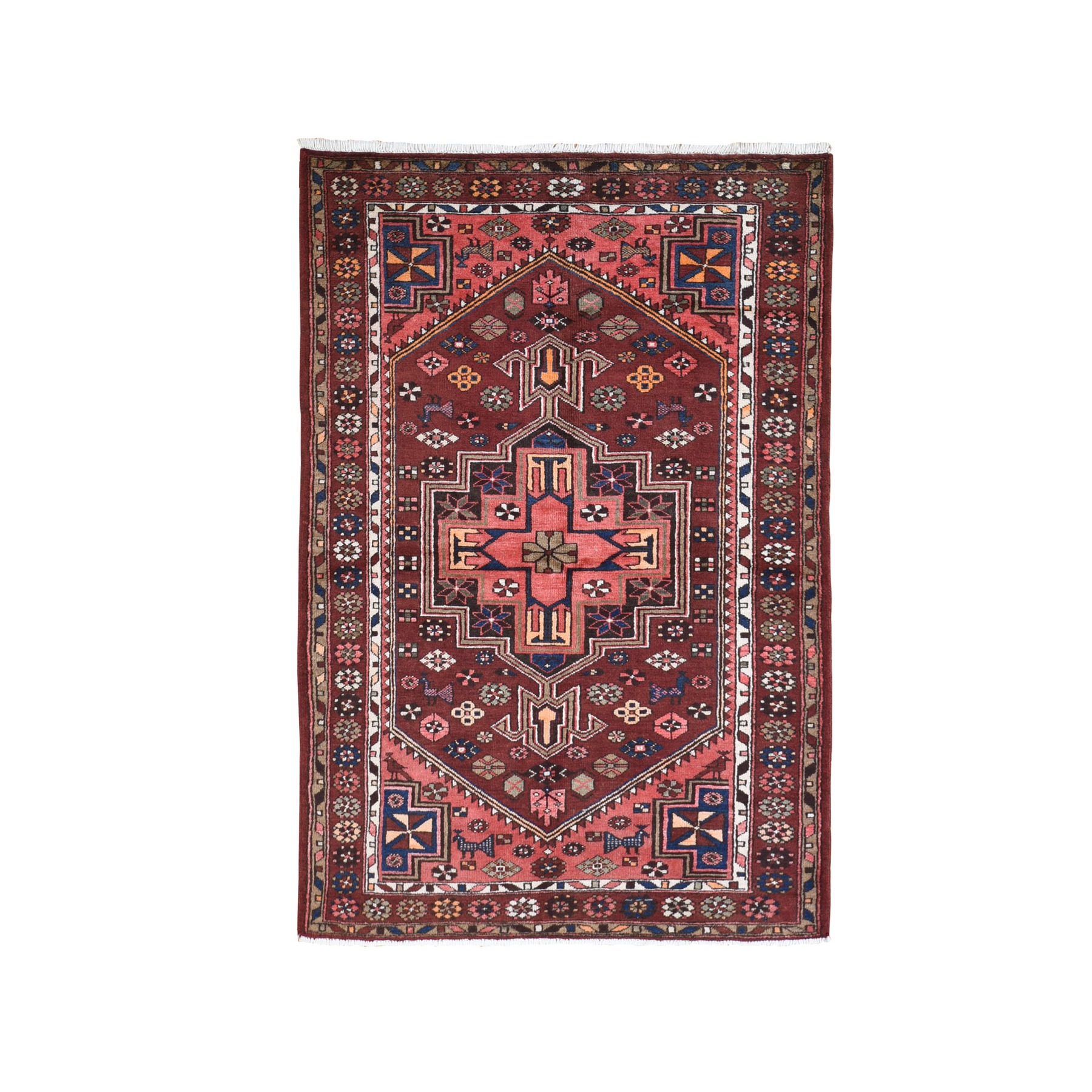 Classic Persian Collection Hand Knotted Red Rug No: 1133266