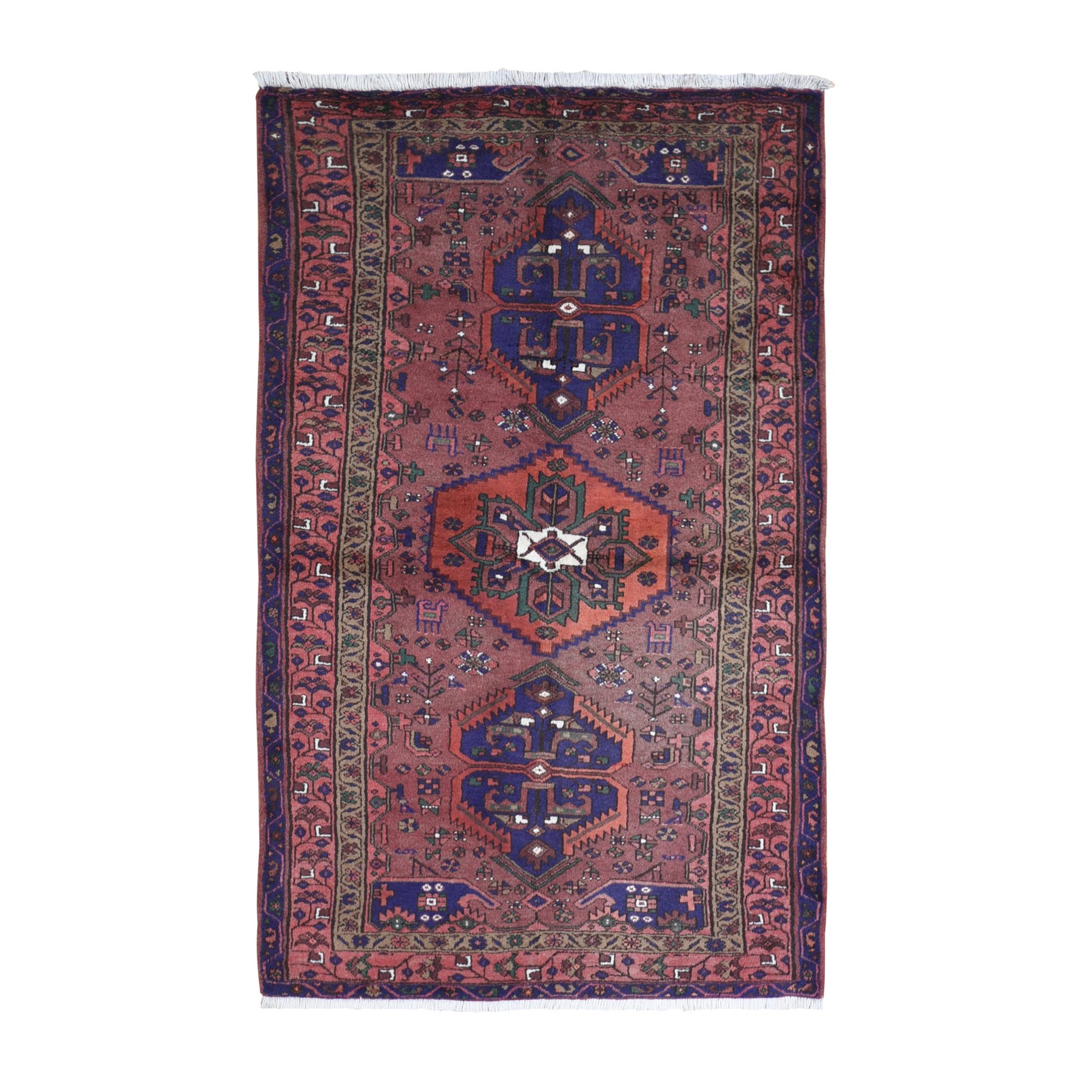 Classic Persian Collection Hand Knotted Red Rug No: 1133268