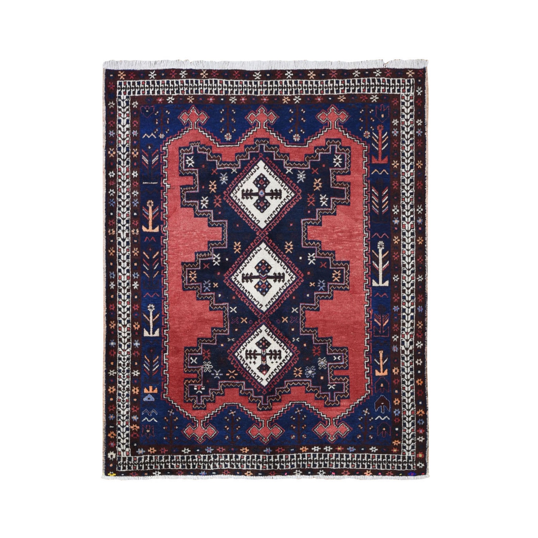 Classic Persian Collection Hand Knotted Red Rug No: 1133346