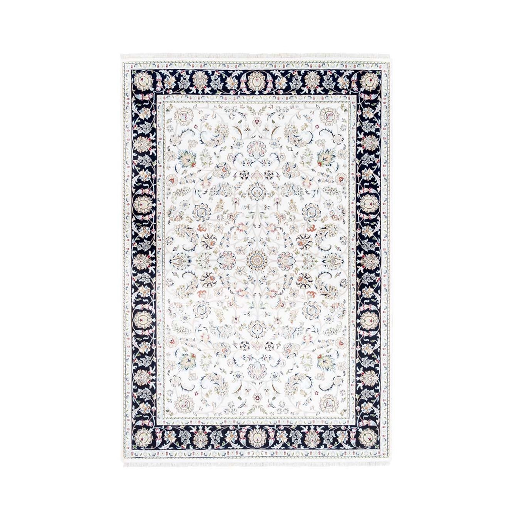Pirniakan Collection Hand Knotted Ivory Rug No: 1133372