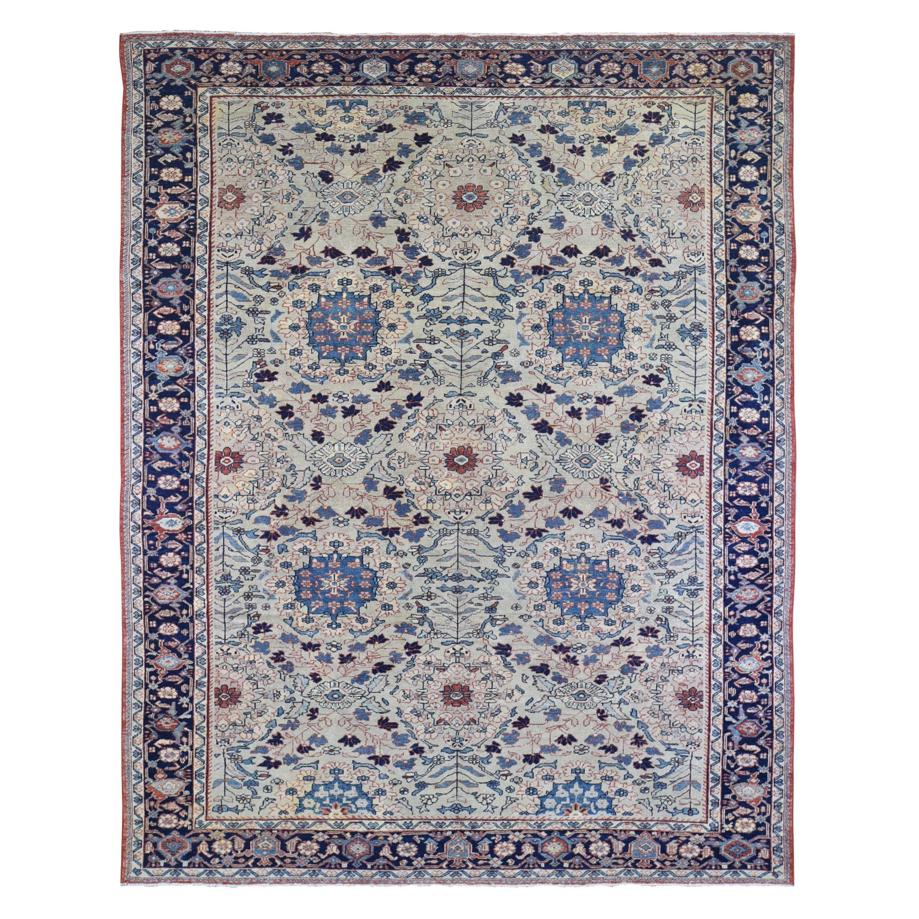 Antique Collection Hand Knotted Beige Rug No: 1133382