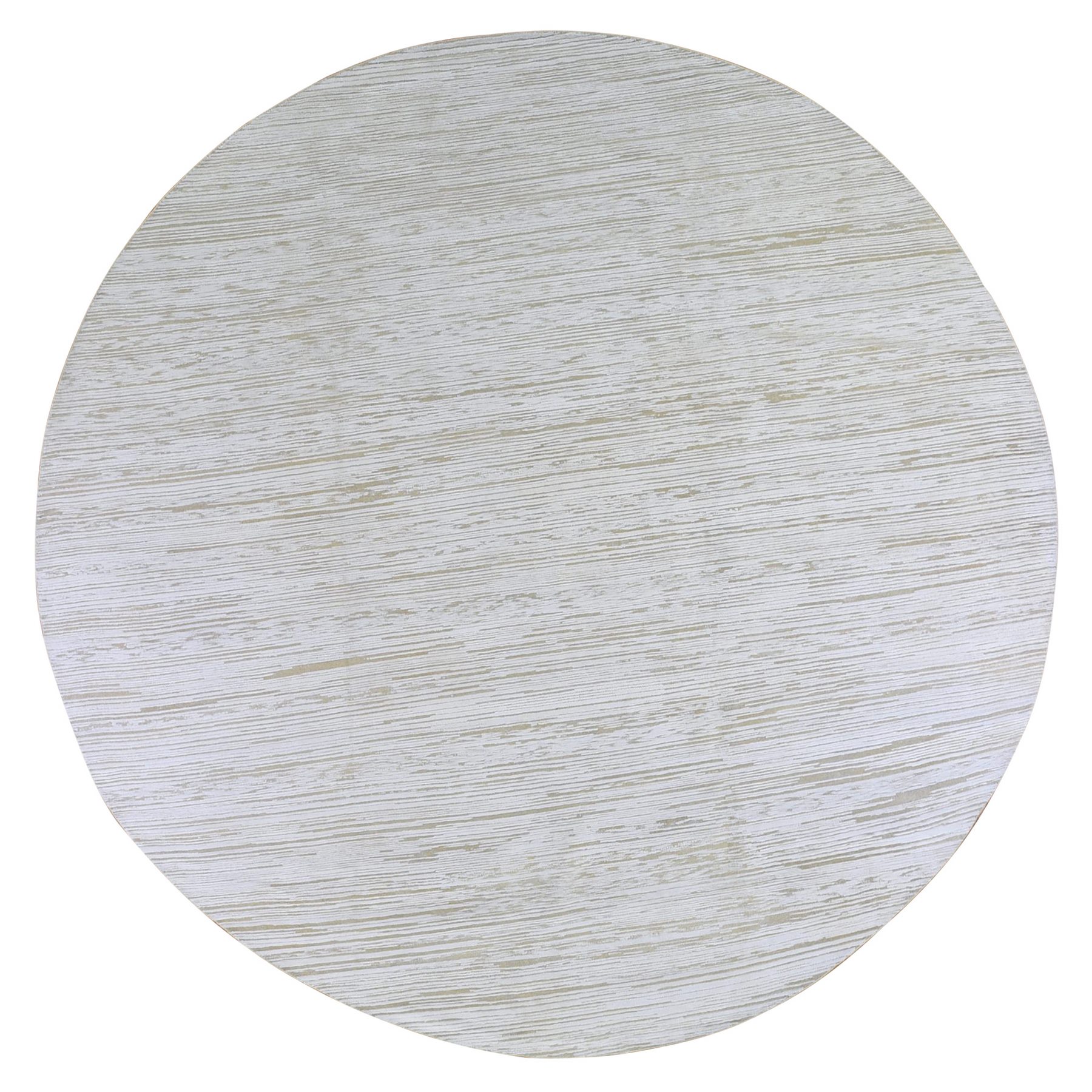 Mid Century Modern Collection Hand Knotted Ivory Rug No: 1133598