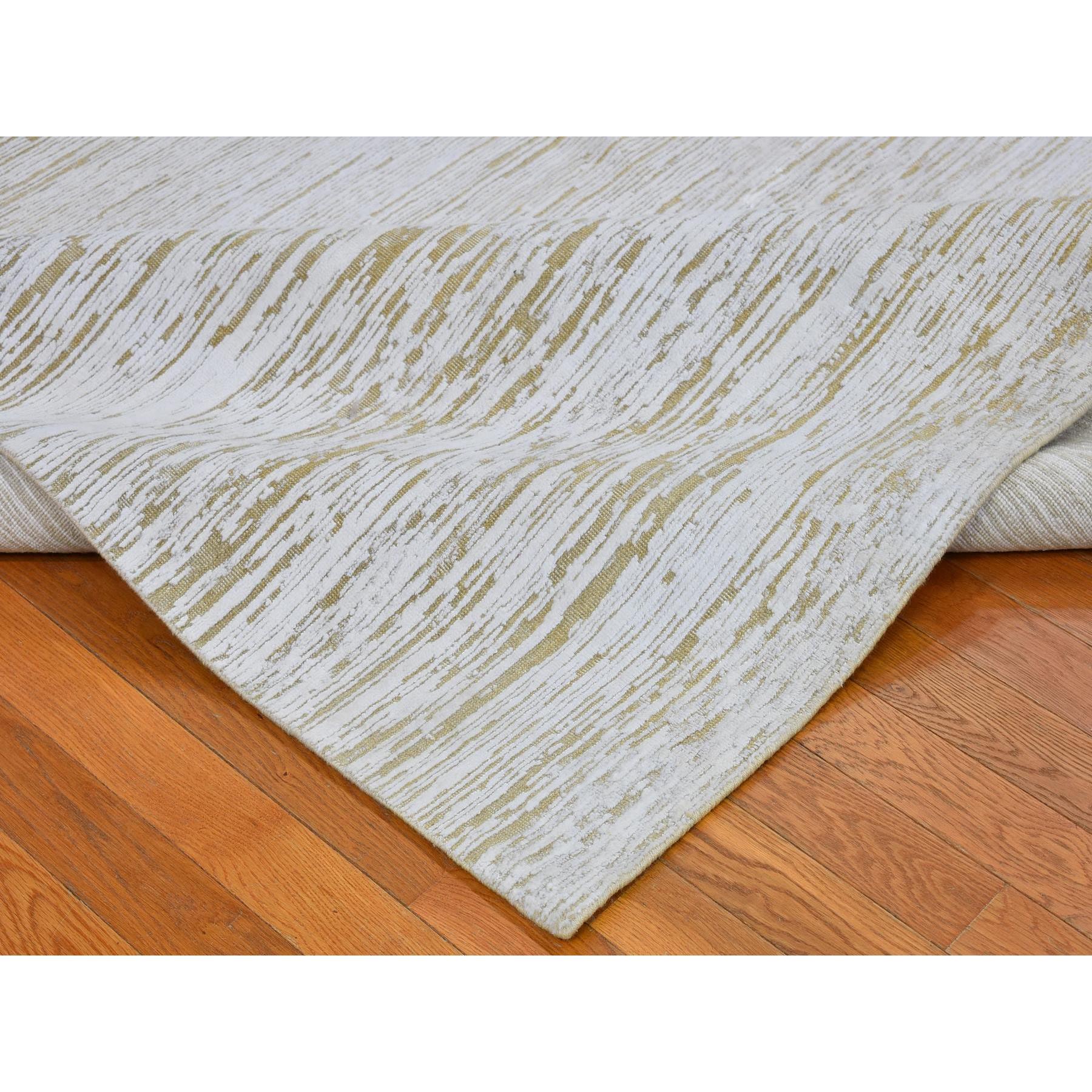 Mid Century Modern Collection Hand Knotted Ivory 1133600 Rug