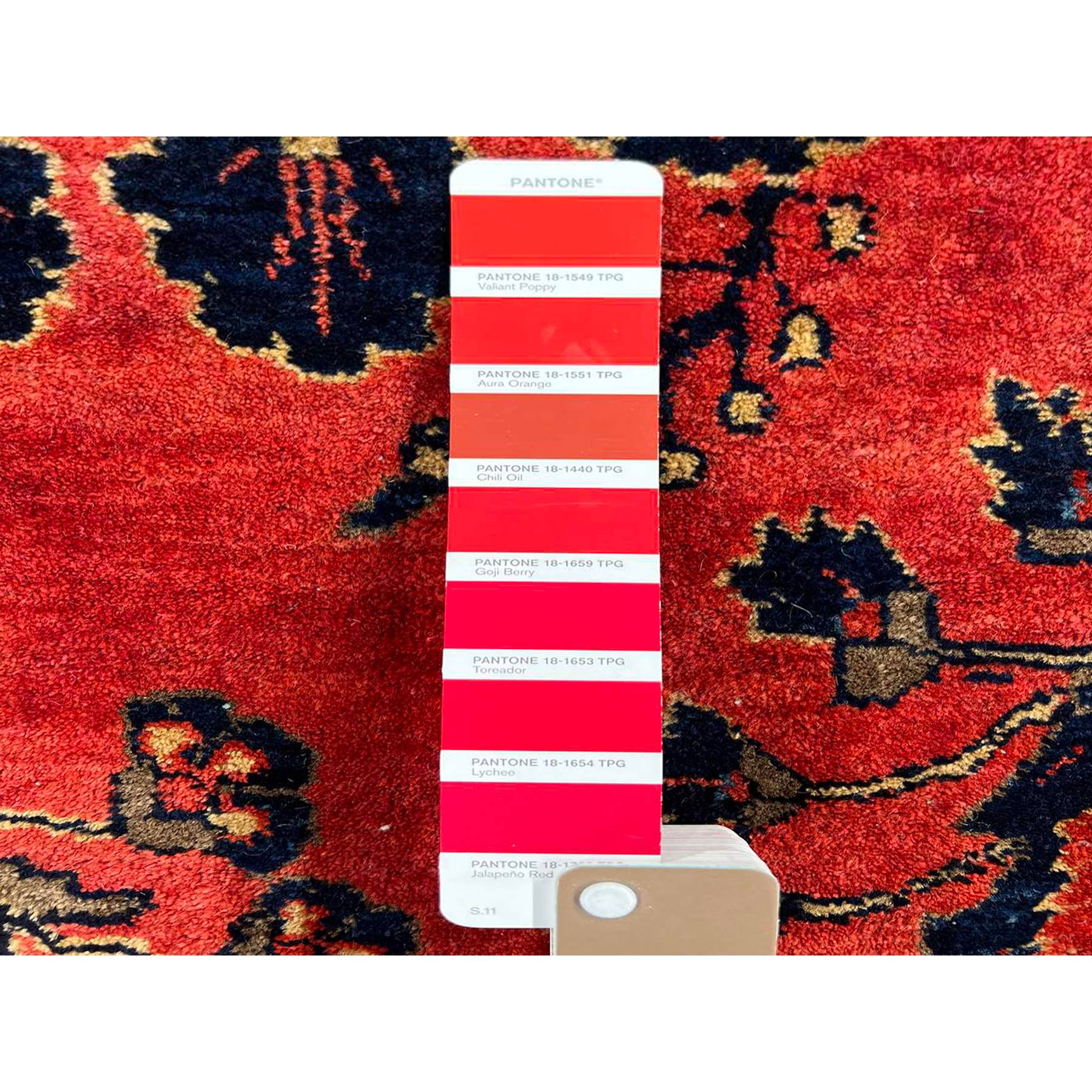 12'4"x19'3" Red Oversized Antique Persian Moharajan Sarouk Full Pile and Soft Hand Knotted Oriental Rug Sh66991