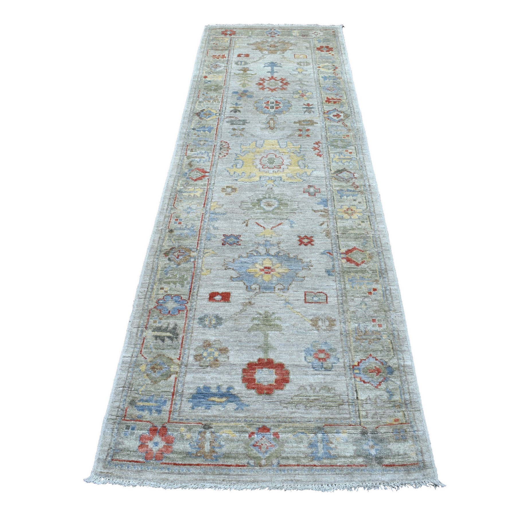 Agra And Turkish Collection Hand Knotted Beige Rug No: 1134600