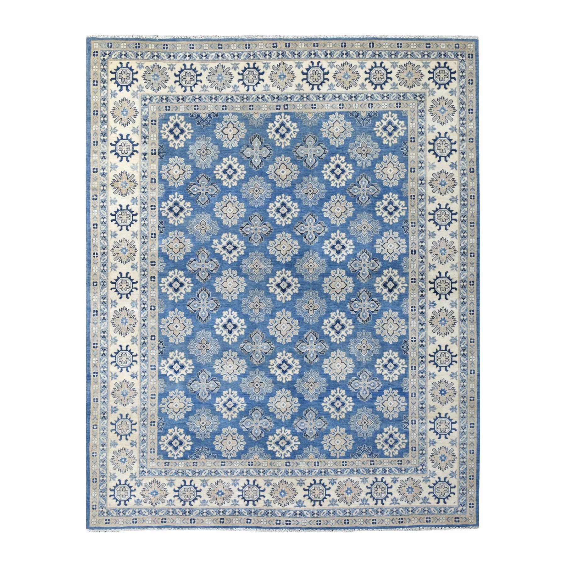 Caucasian Collection Hand Knotted Blue Rug No: 1134822