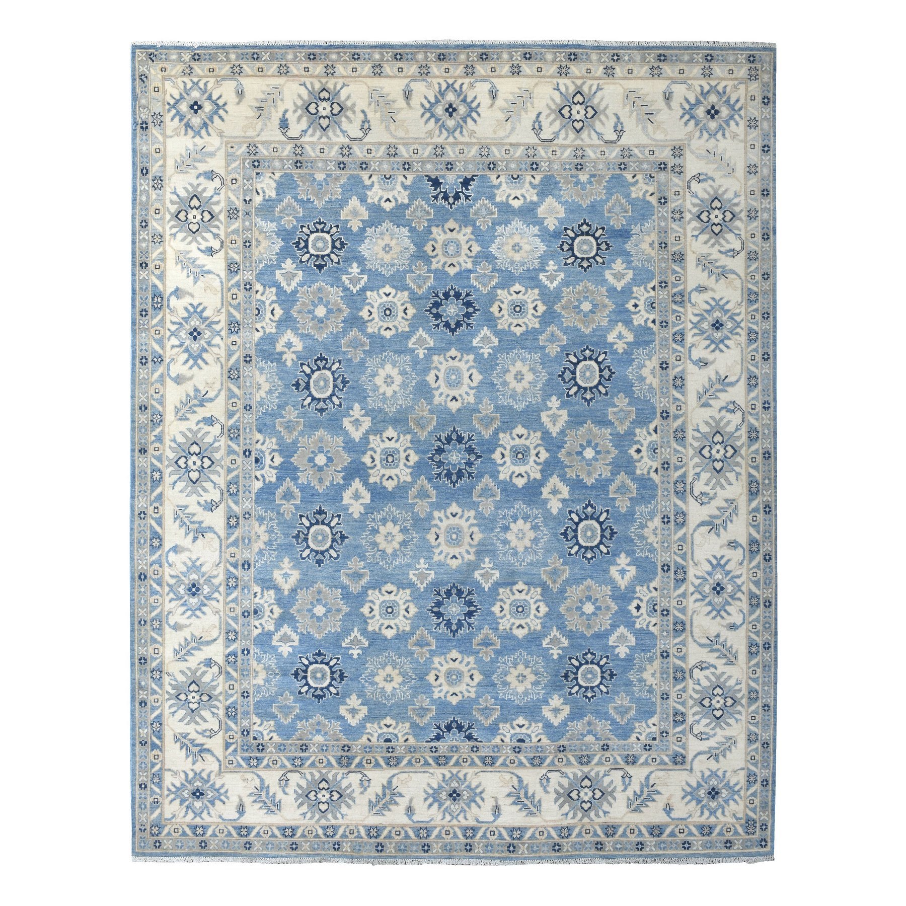 Caucasian Collection Hand Knotted Blue Rug No: 1135030