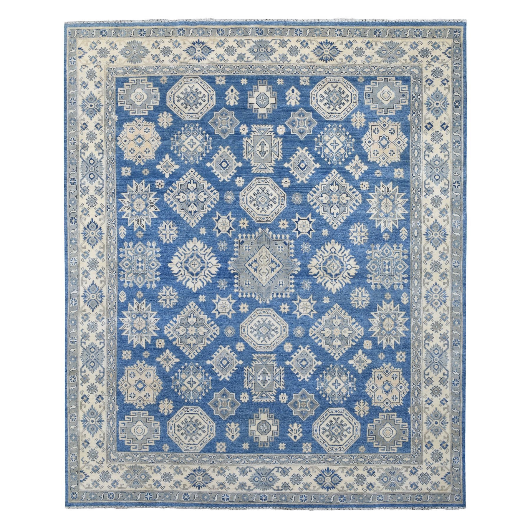 Caucasian Collection Hand Knotted Blue Rug No: 1135370
