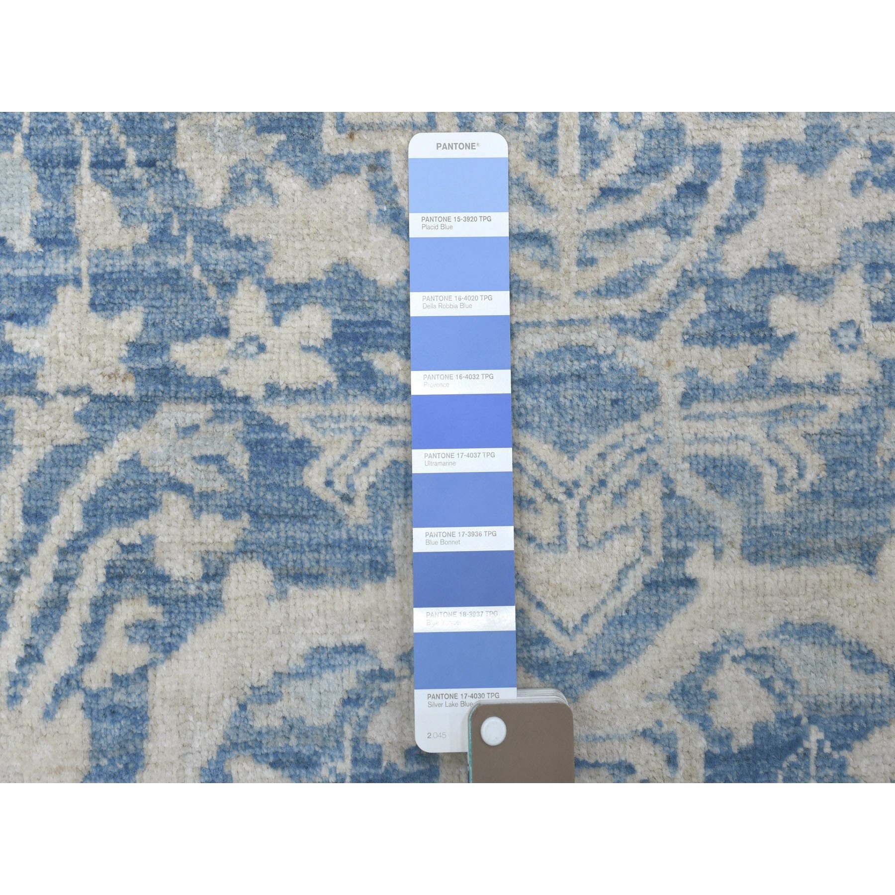 Agra And Turkish Collection Hand Knotted Blue 1135656 Rug