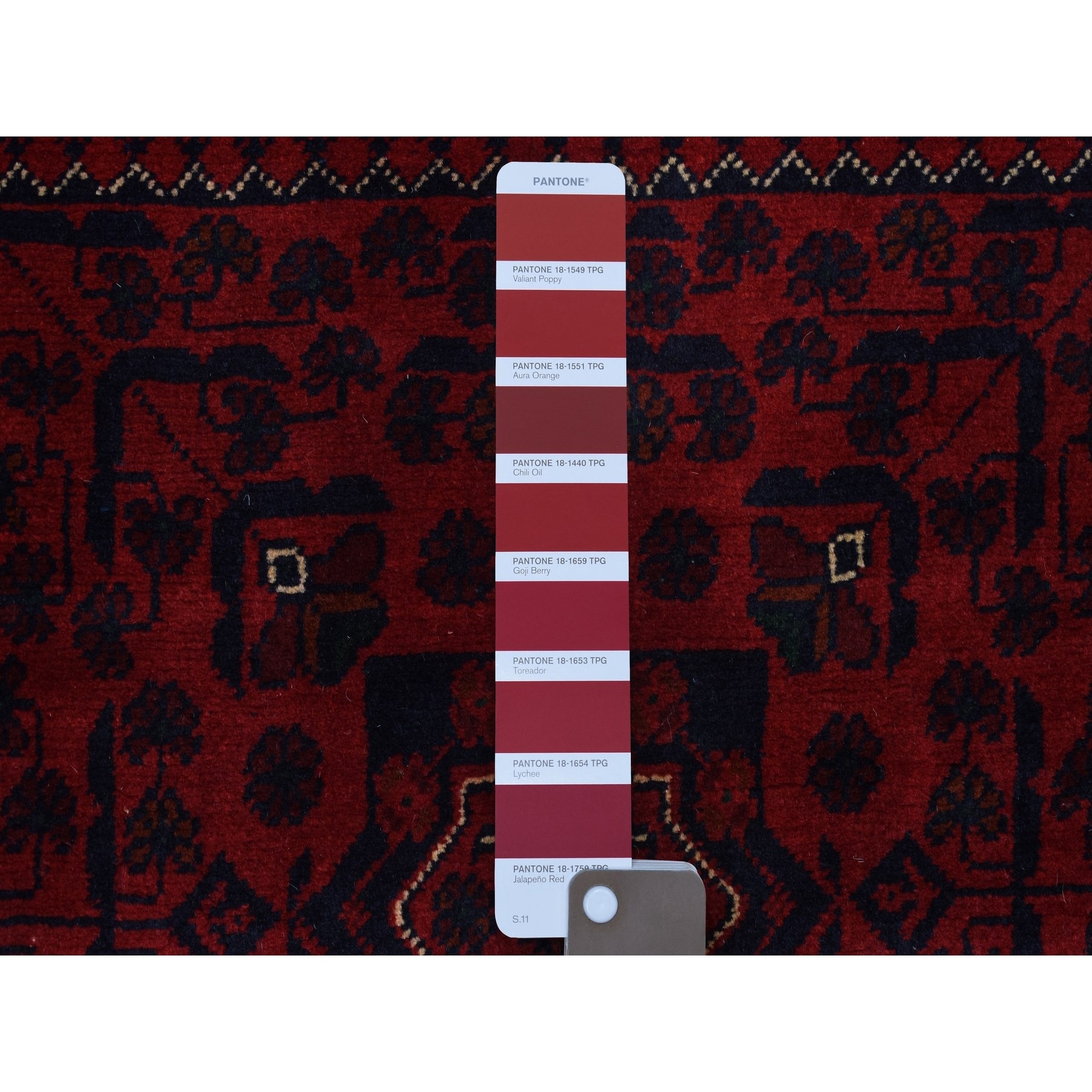 Nomadic And Village Collection Hand Knotted Red 1135916 Rug