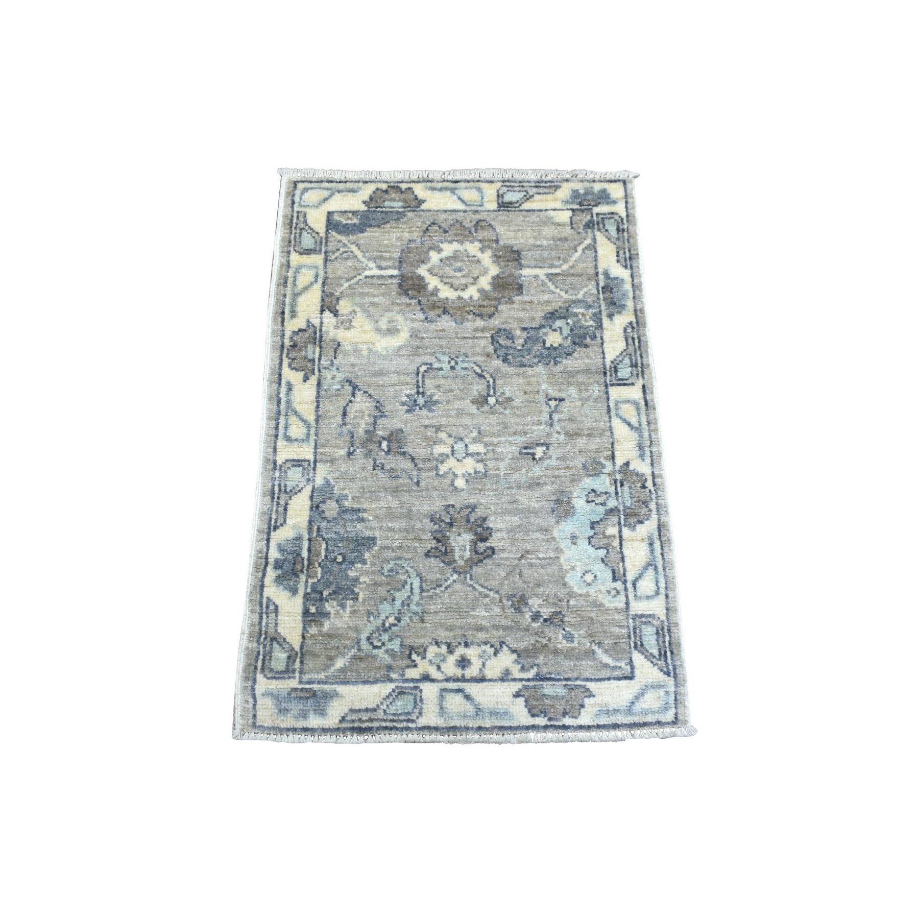 transitional Acrylic Hand-Knotted Area Rug 2'0