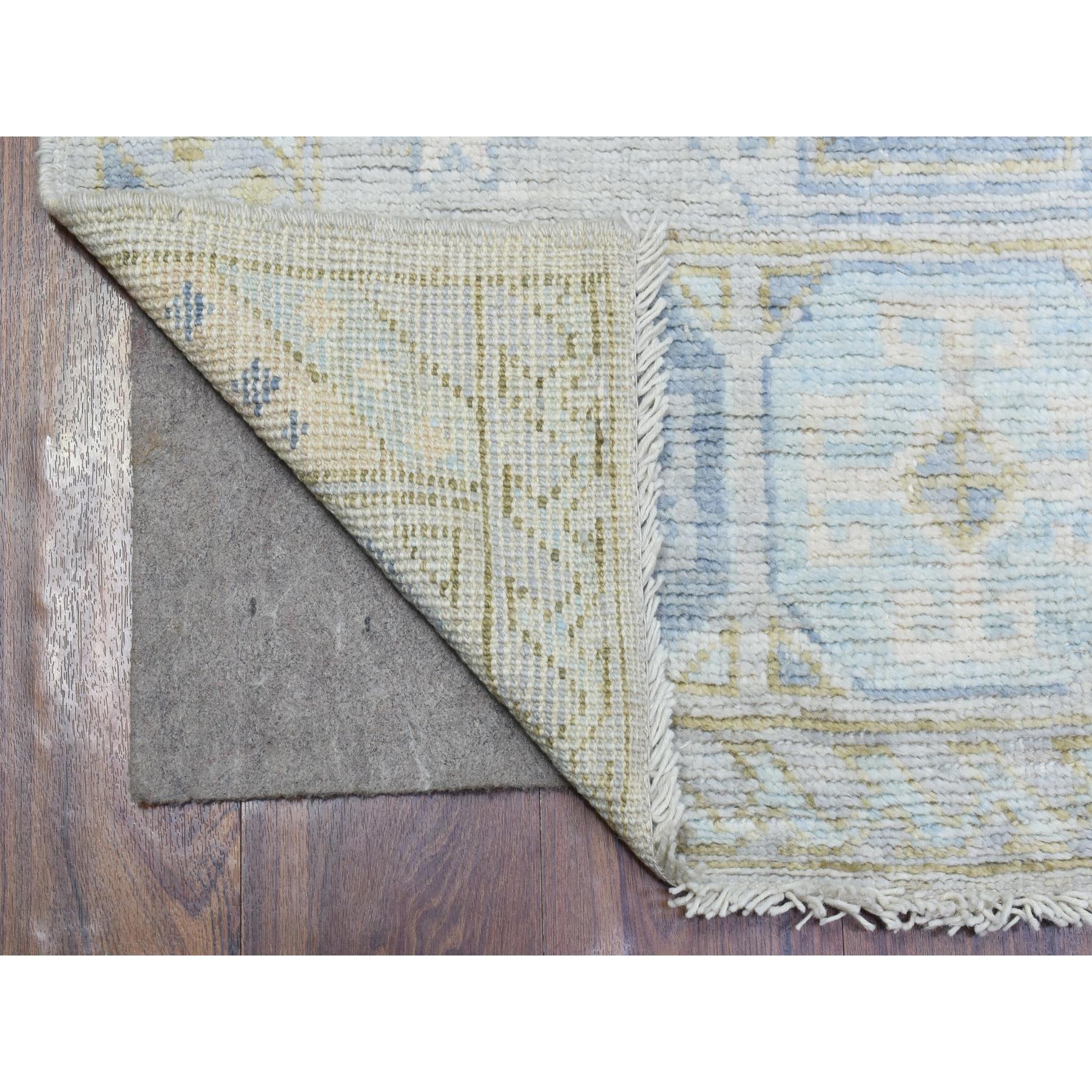 traditional Wool Hand-Knotted Area Rug 3'0