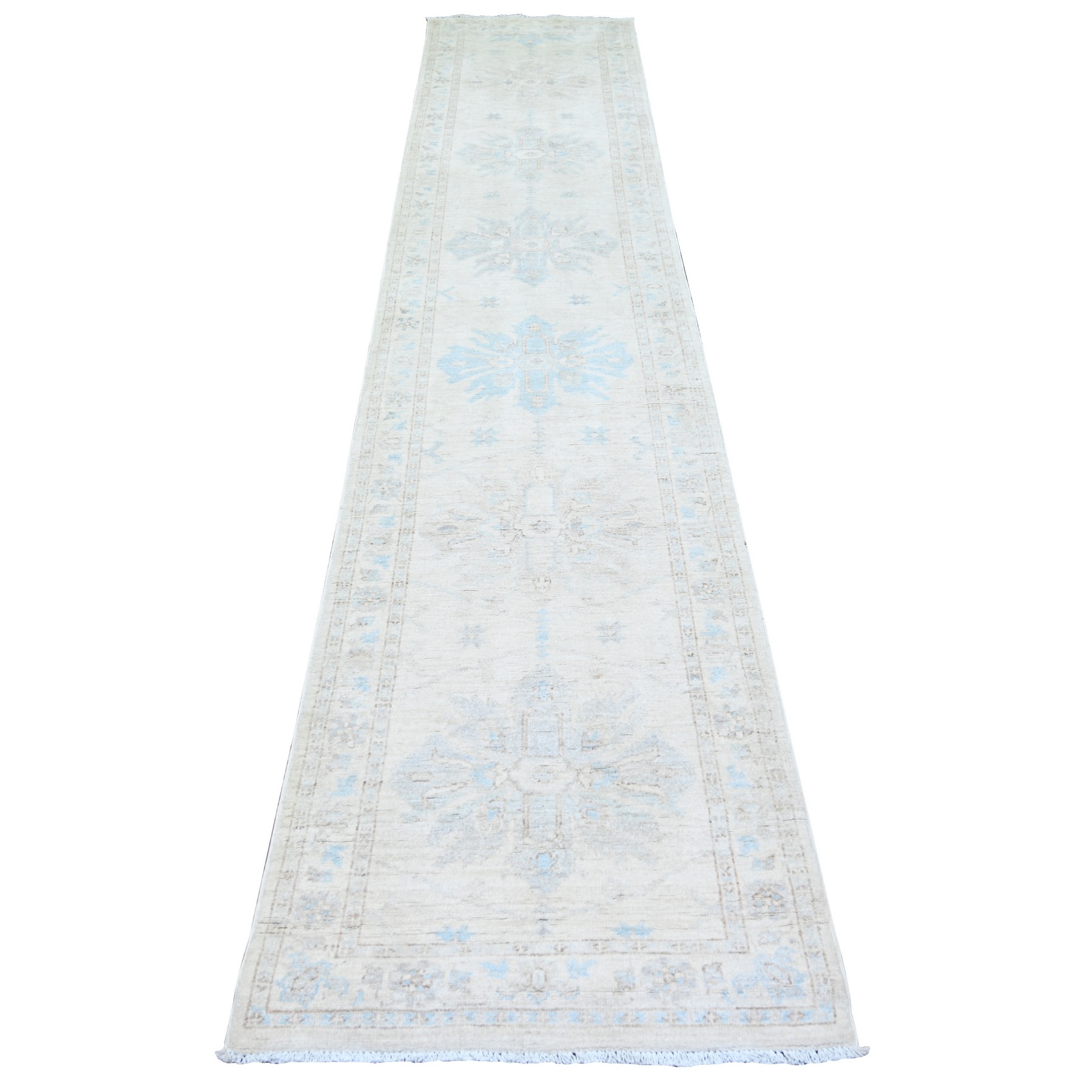 transitional Wool Hand-Knotted Area Rug 2'4