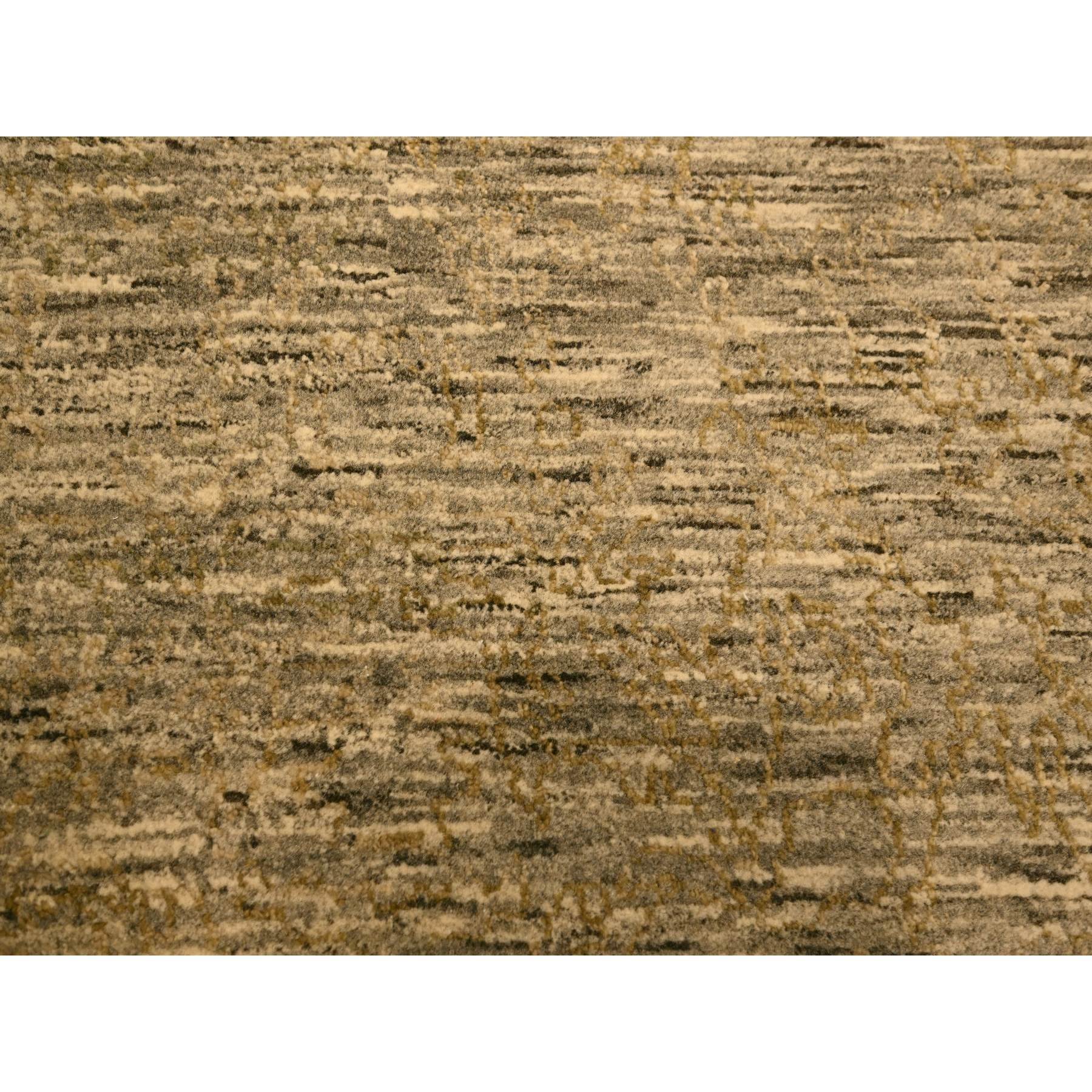 8'10"x11'10"  Khaki Brown, Plain Solid Design, Undyed Natural Wool, Tone on Tone, Hand Knotted, Oriental Rug Sh76185