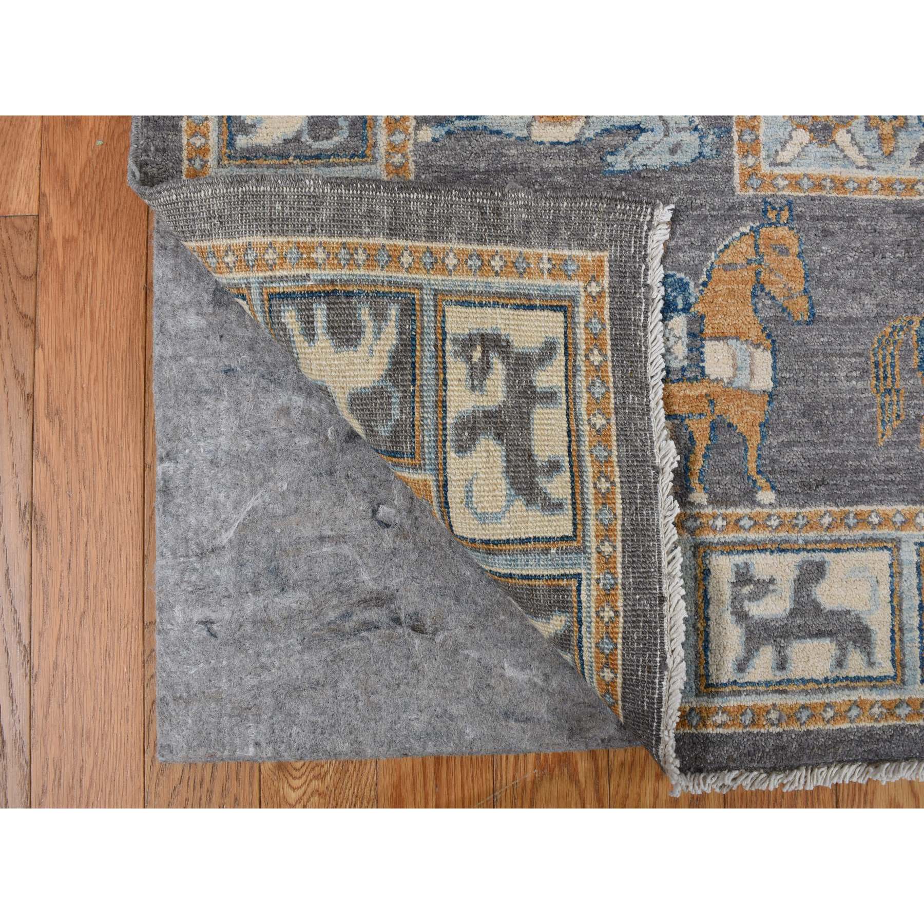 traditional Wool Hand-Knotted Area Rug 10'0