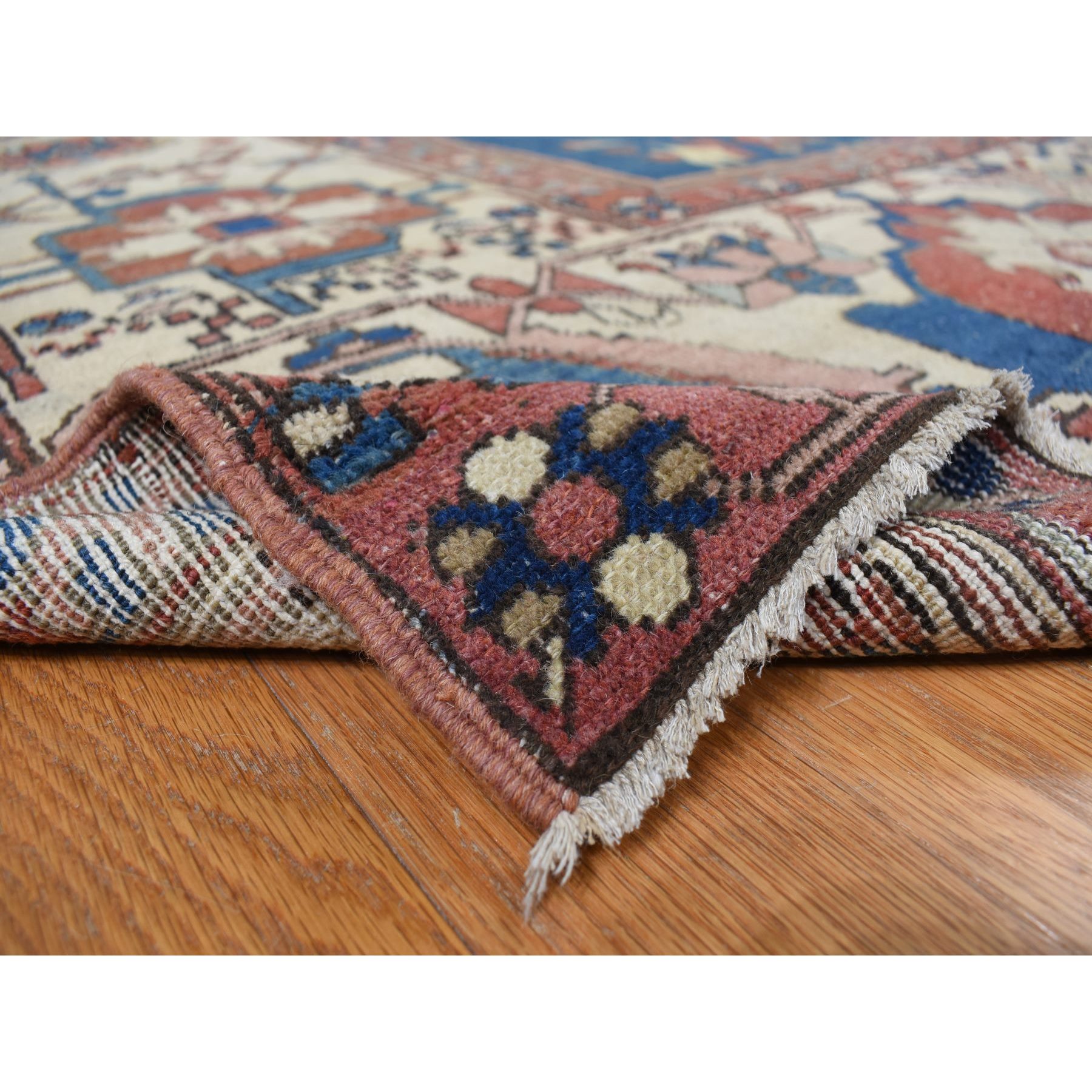  Wool Hand-Knotted Area Rug 11'3
