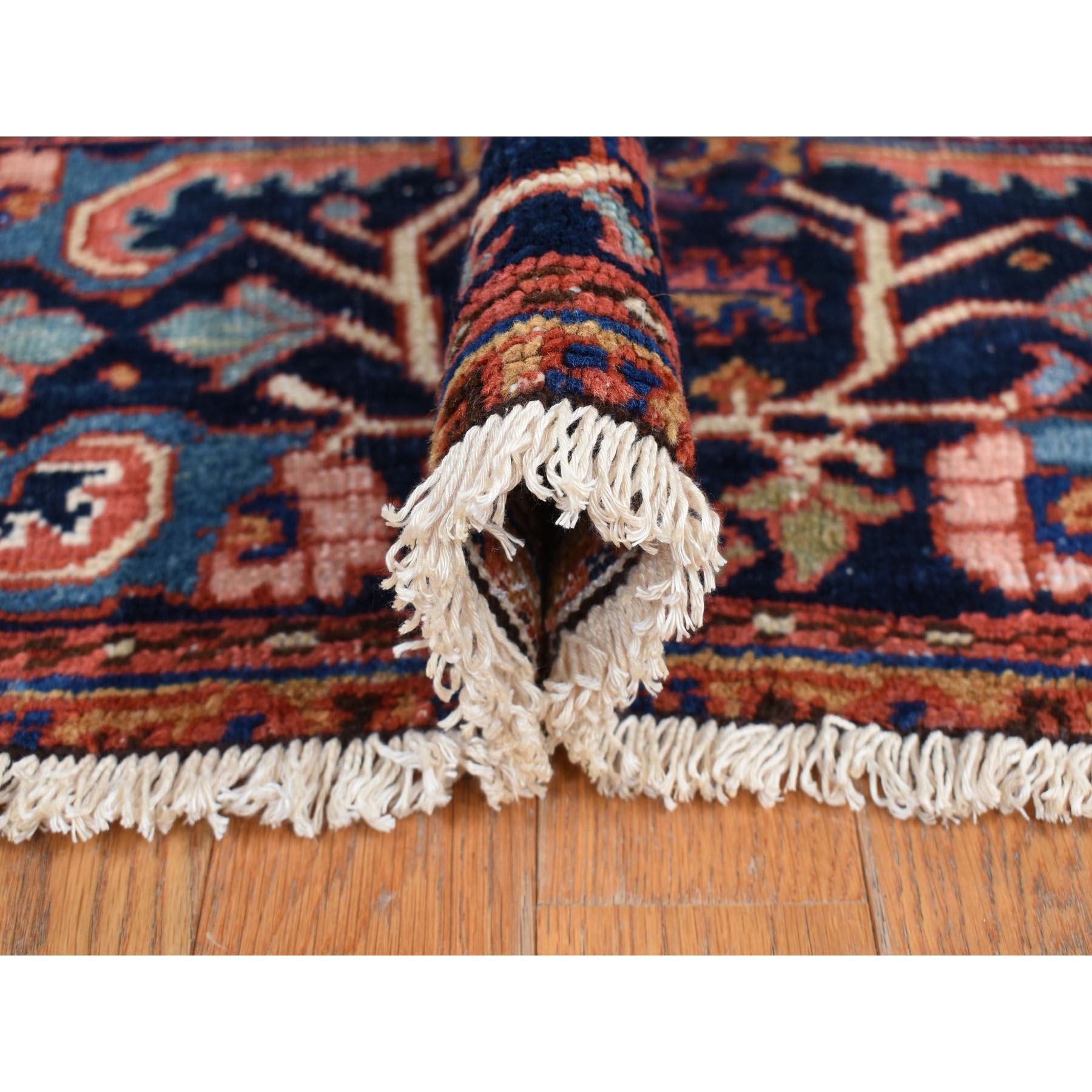  Wool Hand-Knotted Area Rug 8'6