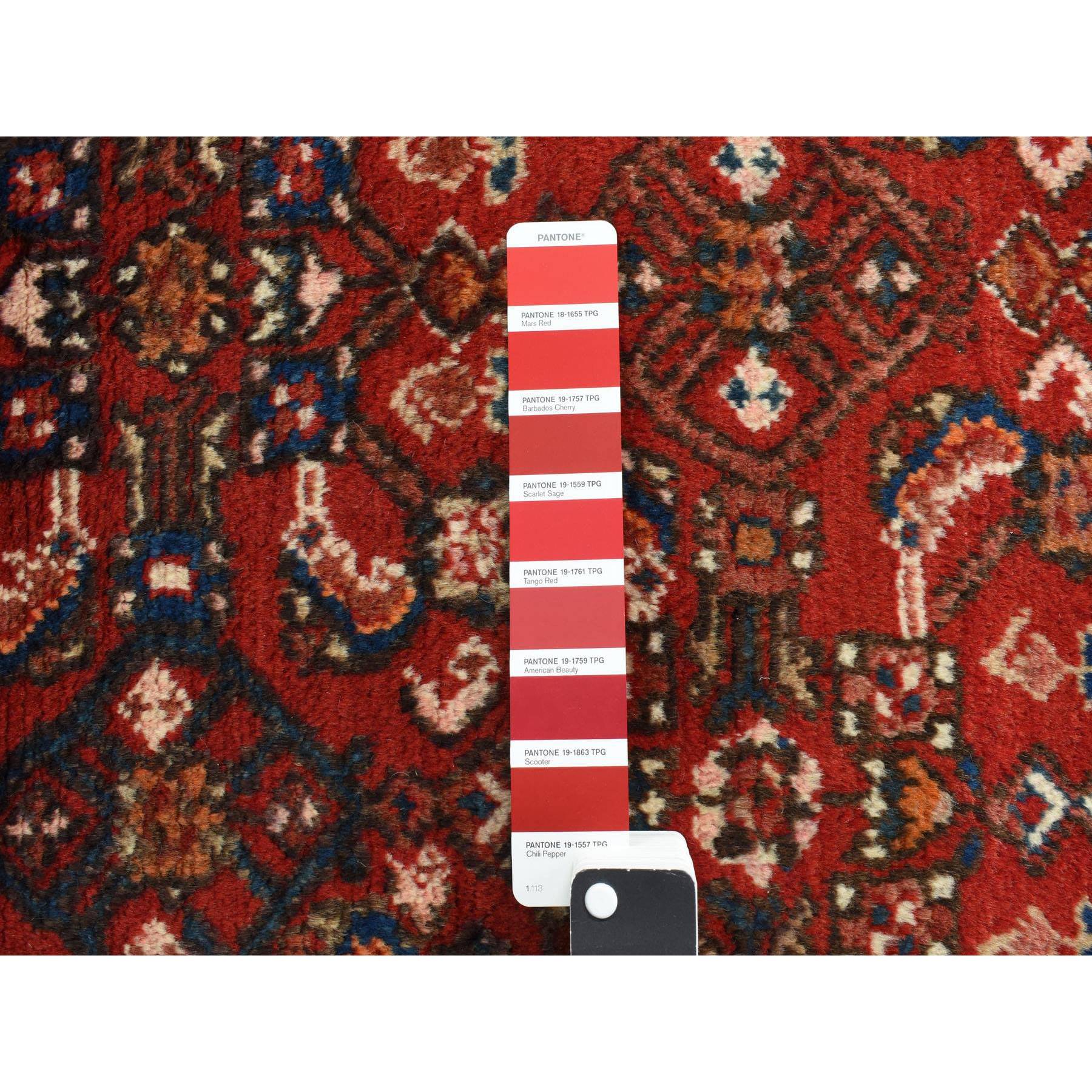 traditional Wool Hand-Knotted Area Rug 3'7