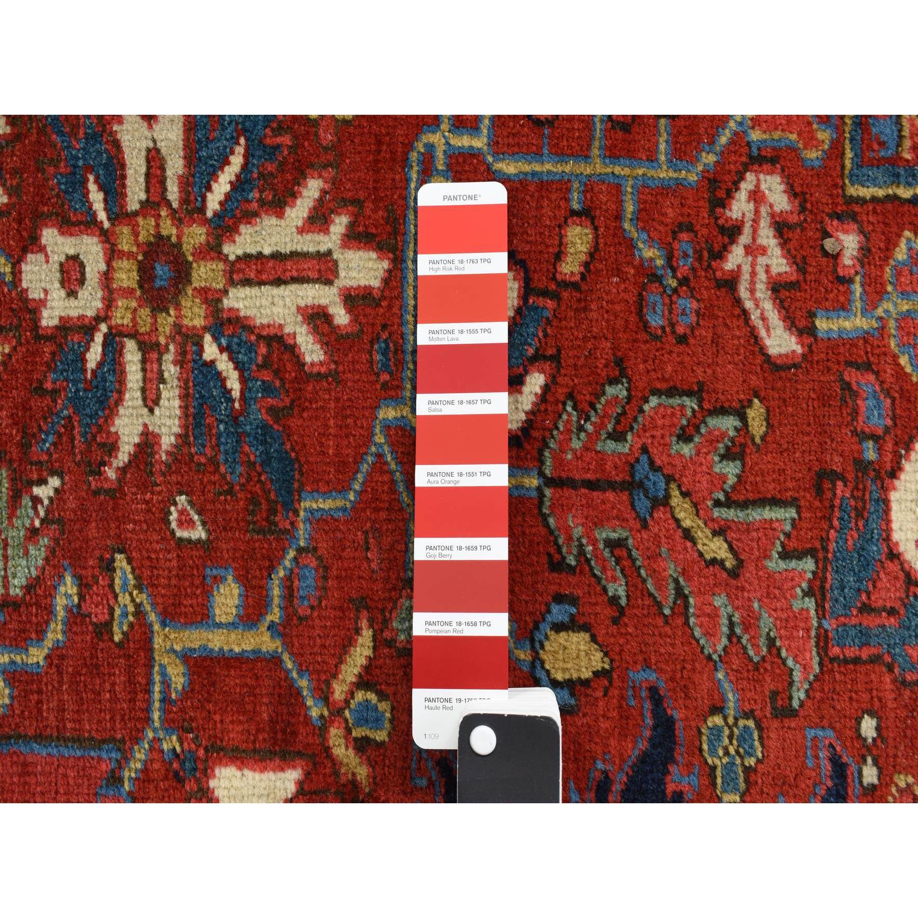  Wool Hand-Knotted Area Rug 8'7