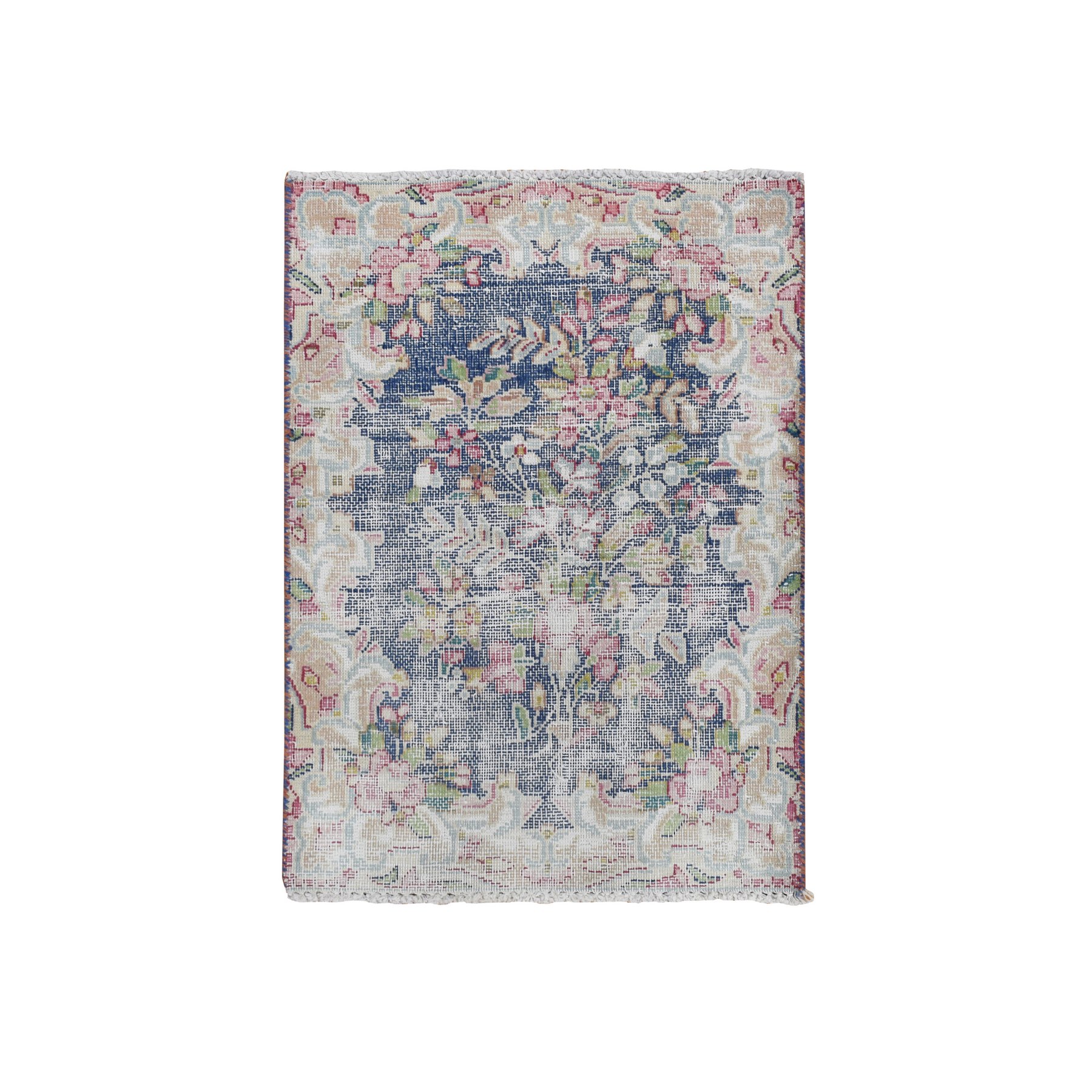  Wool Hand-Knotted Area Rug 1'7