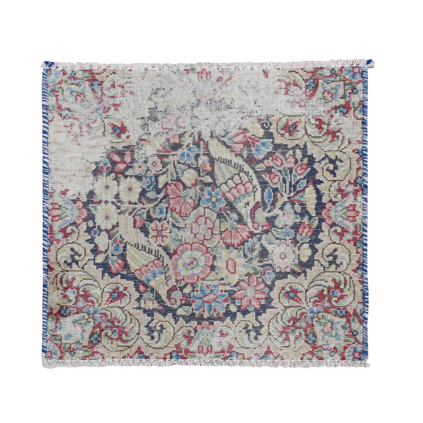  Wool Hand-Knotted Area Rug 1'5