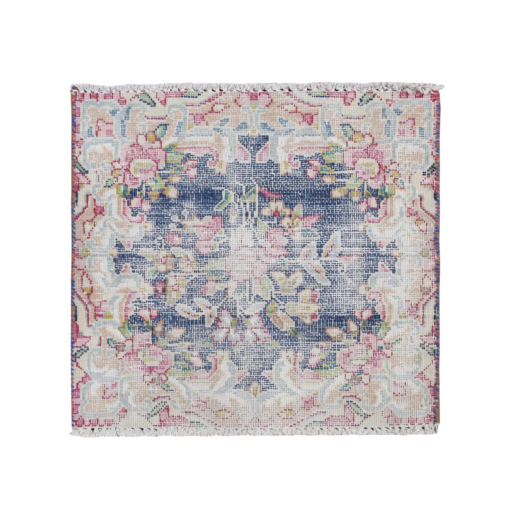  Wool Hand-Knotted Area Rug 1'6