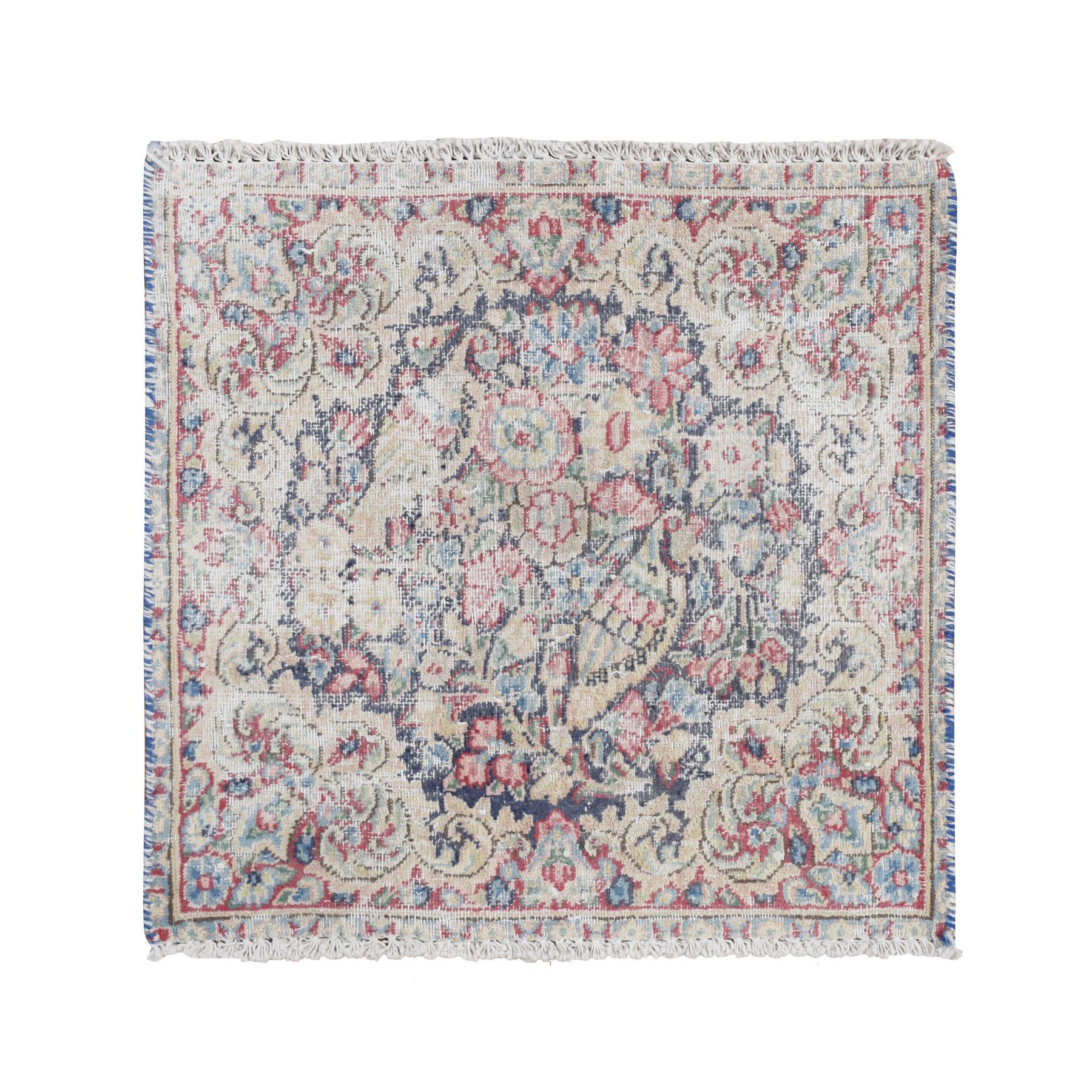  Wool Hand-Knotted Area Rug 1'7