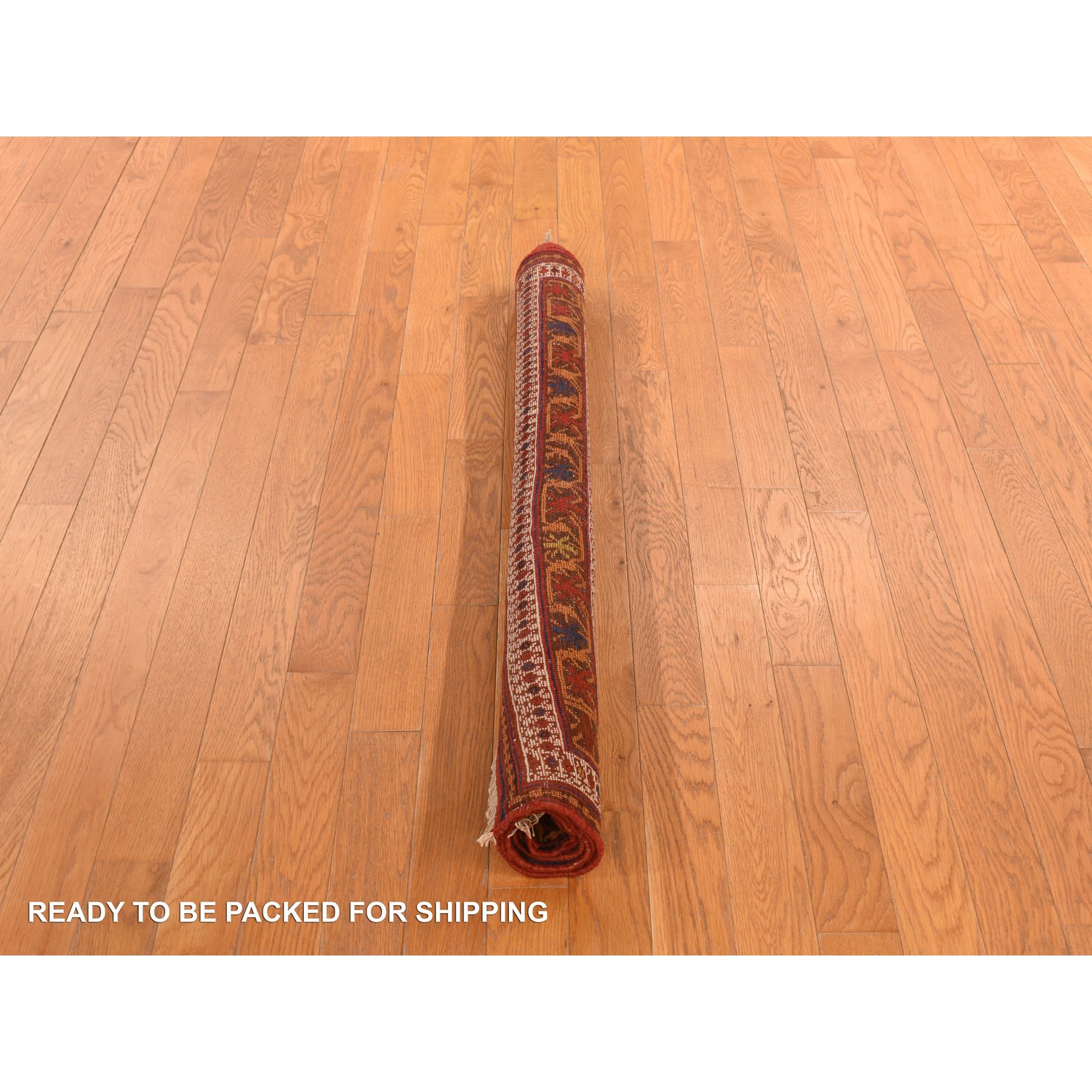 4'1"x5' Midnight Blue with Crimson Red, Antique Persian Afshar, Clean, Even Wear, Wool Weft, Intricate Repetitive Design, Multiple Borders, 100% Wool, Hand Knotted, Oriental, Squarish Rug Sh78283