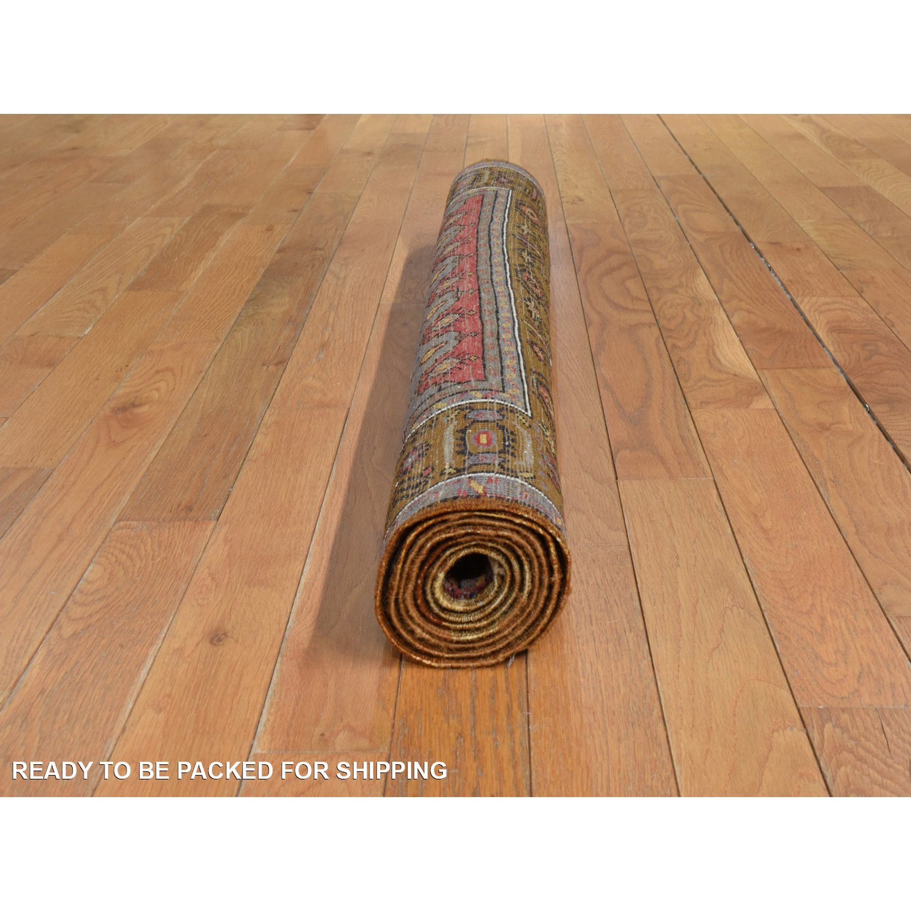 3'10"x6' Pewter Gray, Vintage Turkish Keysari, Clean, Good Condition, 100% Wool, Hand Knotted, Oriental Rug Sh78404