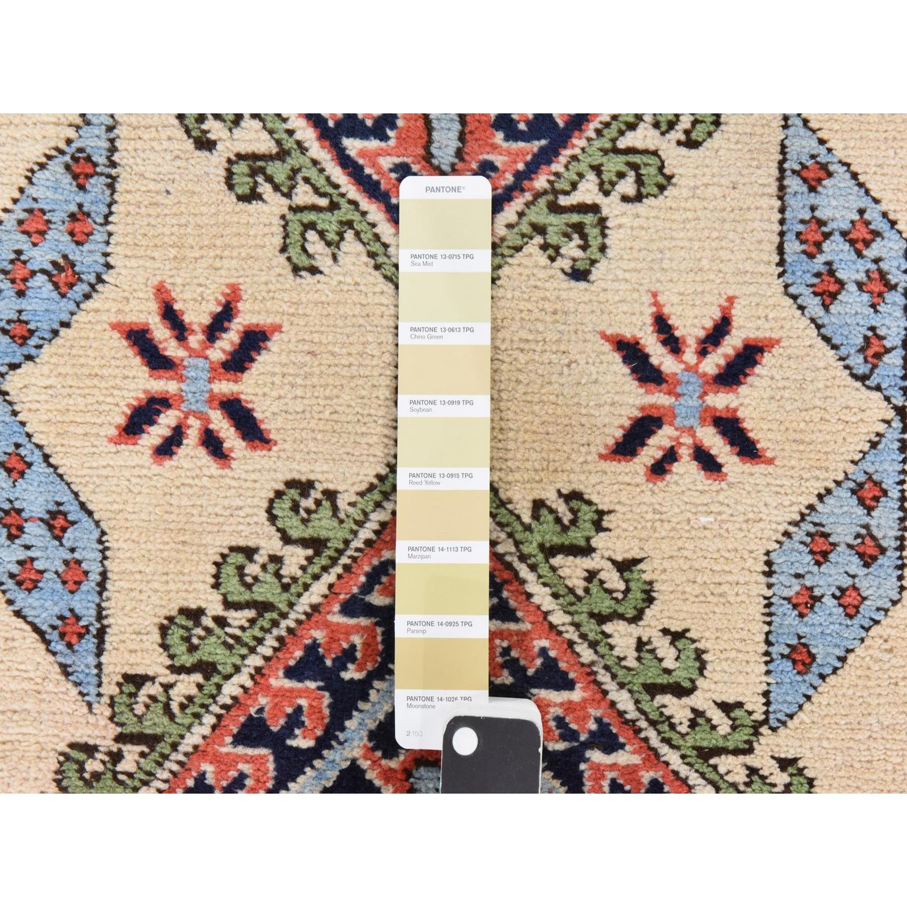 2'6"x13'1" Reed Yellow, Vintage Persian Meshkin, Full Pile and Clean, 100% Wool, Hand Knotted, Runner, Oriental Rug Sh78441