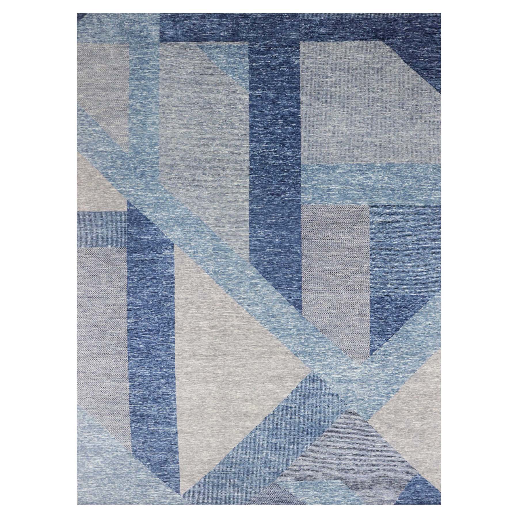  Wool Hand-Knotted Area Rug 10'3