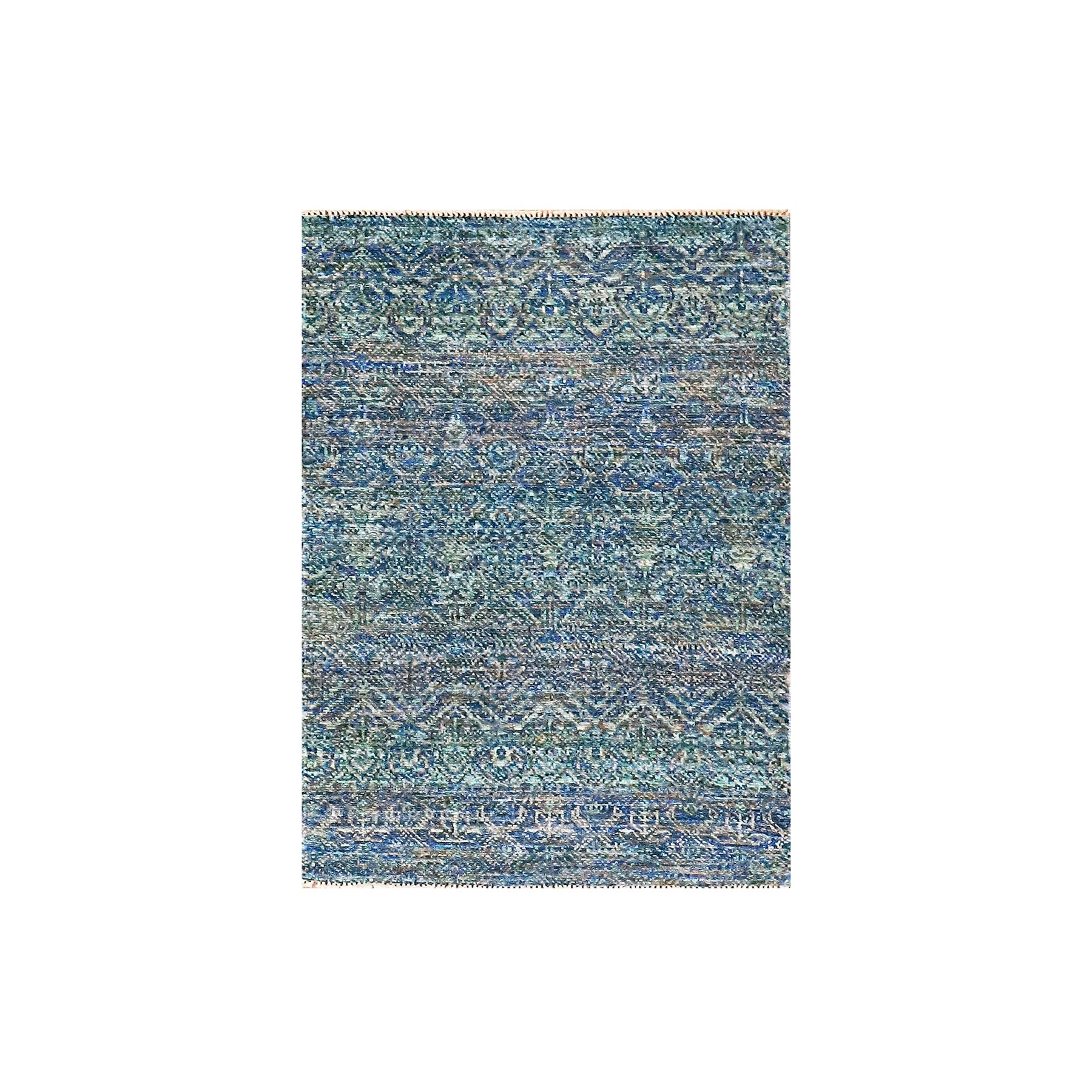  Wool Hand-Knotted Area Rug 2'0