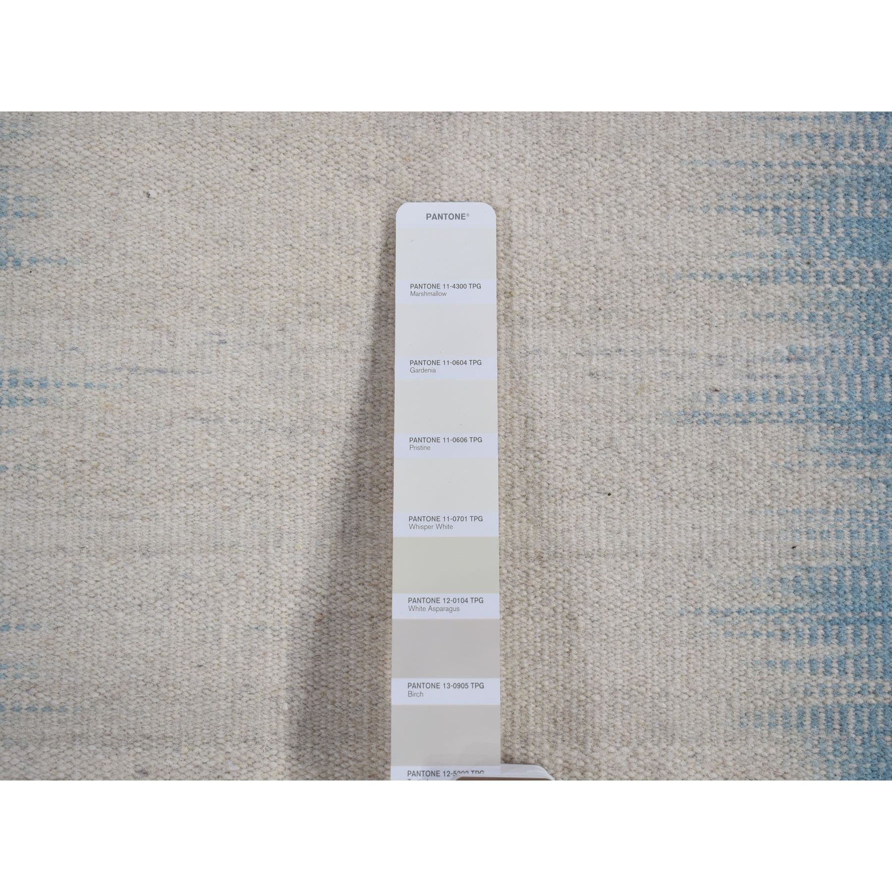 4'x6' Ivory, Flat Weave Afghan Kilim Modern Design, Hand Woven 100% Wool, Oriental Rug Sh80287