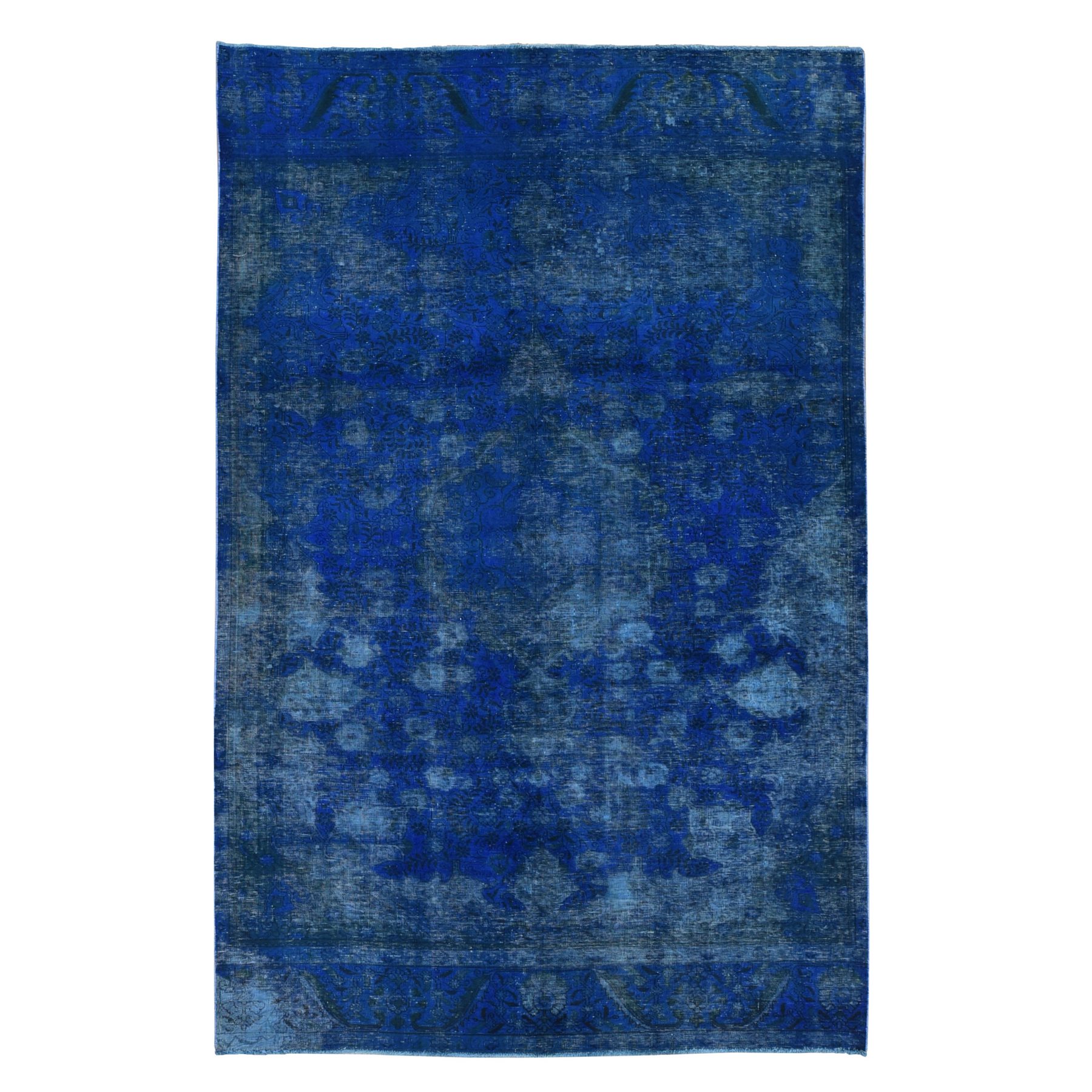  Wool Hand-Knotted Area Rug 6'10