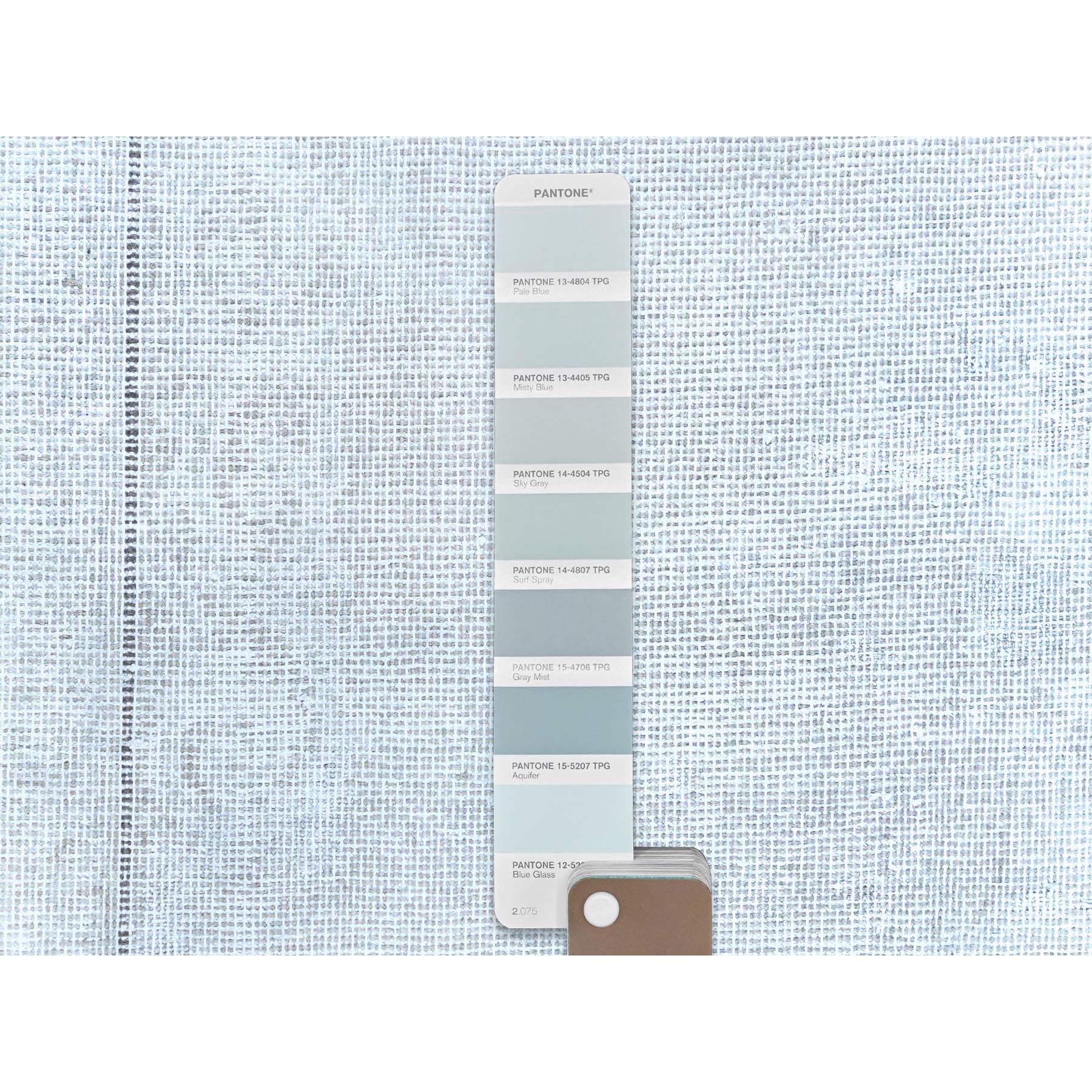 7'9"x10'7" Beige Old Persian Kerman Shabby Chic, Cropped Thin, Hand Knotted Worn Wool, Distressed Look Oriental Rug Sh81268
