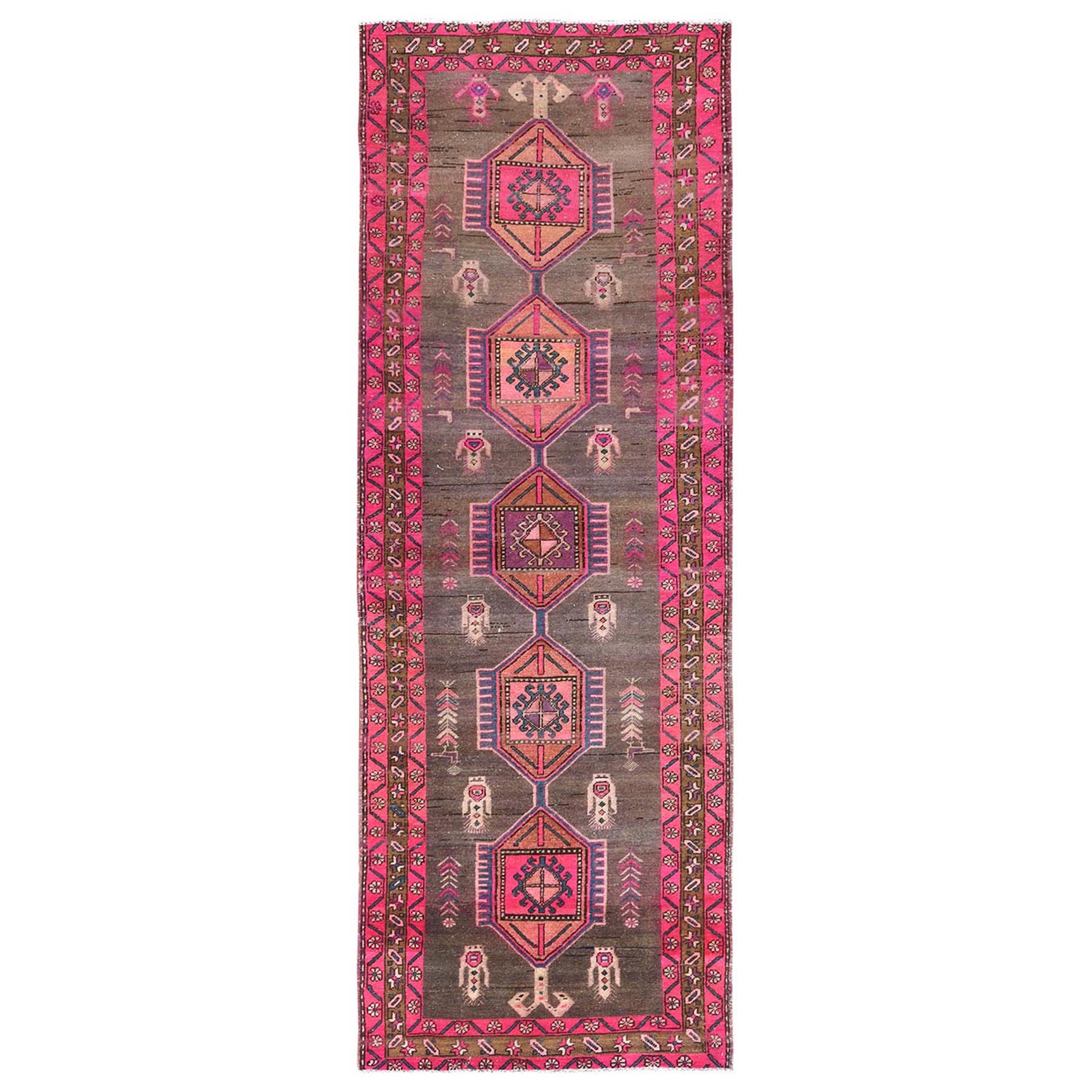  Wool Hand-Knotted Area Rug 3'7