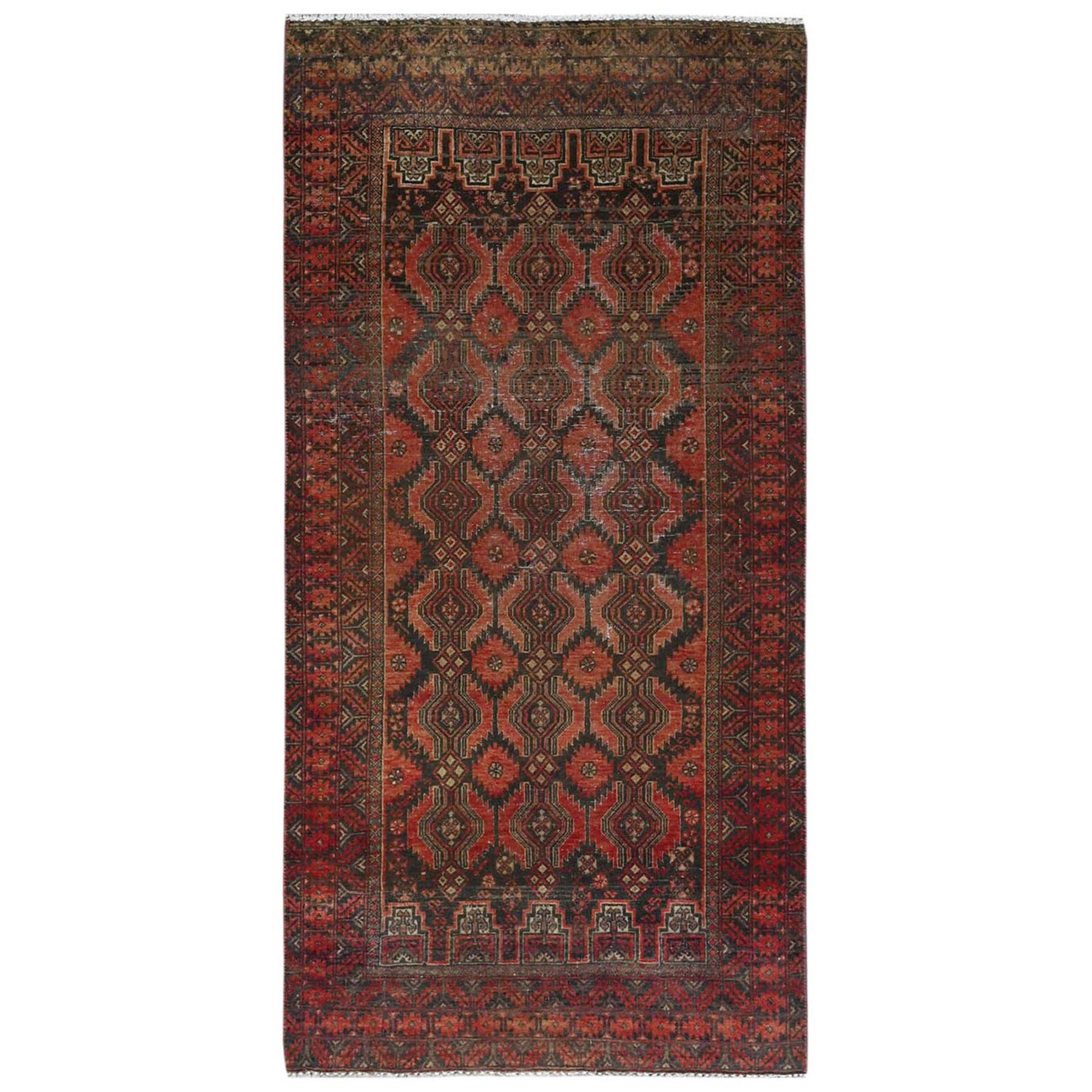  Wool Hand-Knotted Area Rug 2'9