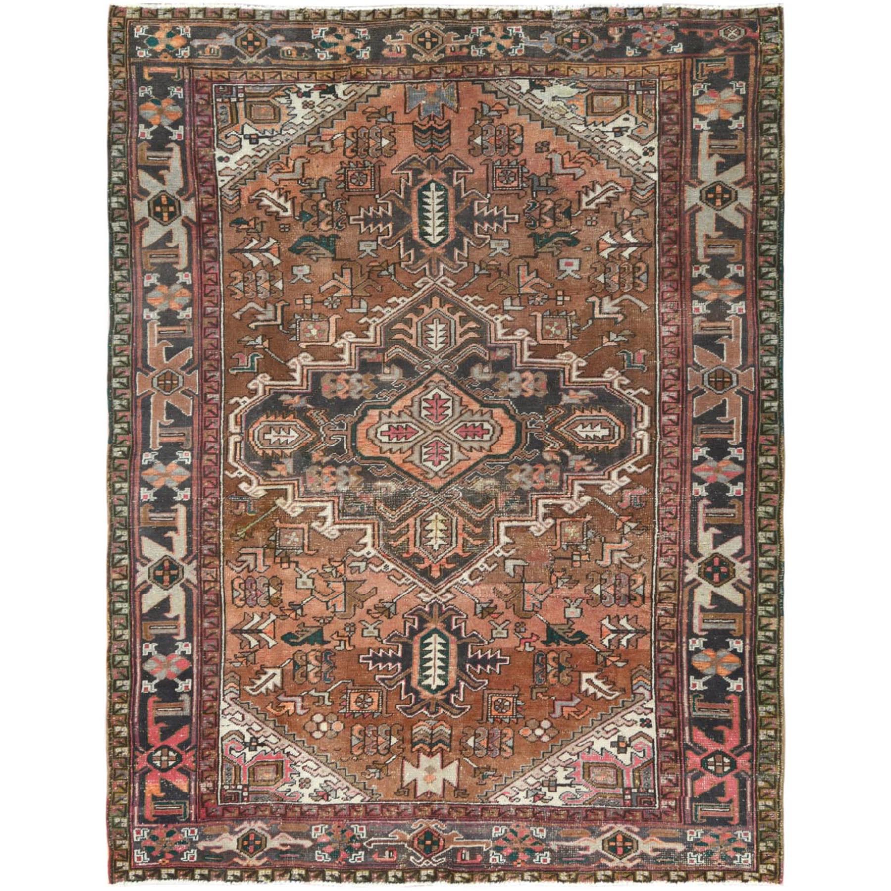  Wool Hand-Knotted Area Rug 7'0