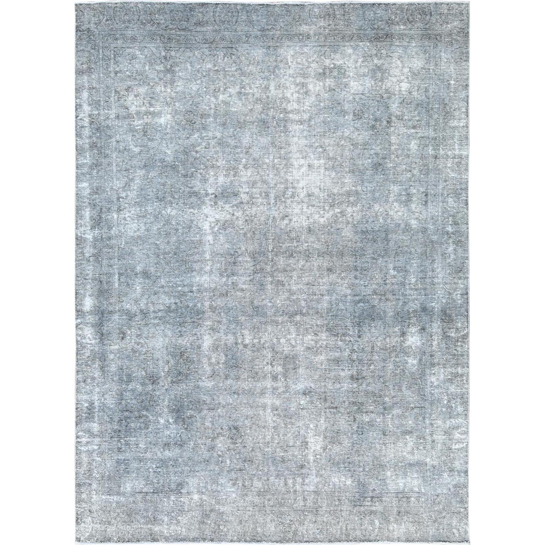  Wool Hand-Knotted Area Rug 8'4