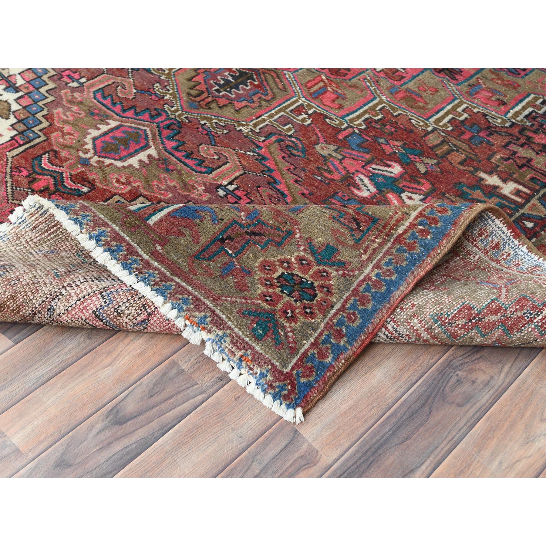  Wool Hand-Knotted Area Rug 6'9