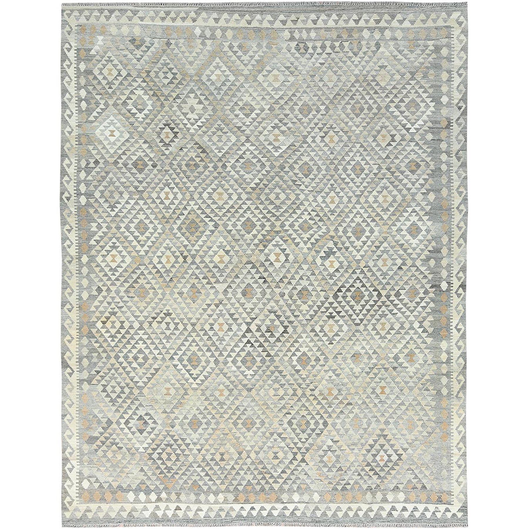 traditional Wool Hand-Woven Area Rug 10'0