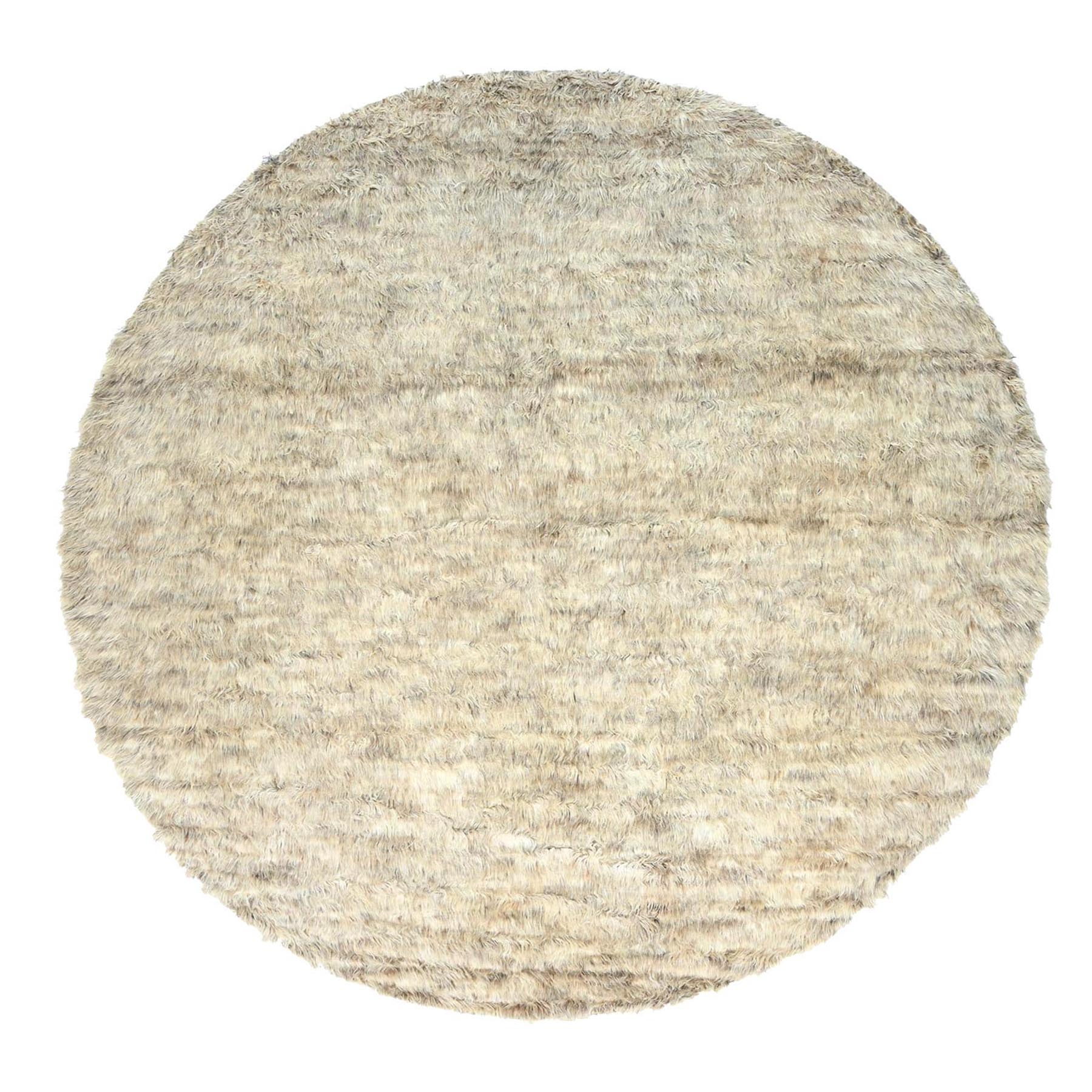  Wool Hand-Knotted Area Rug 13'6