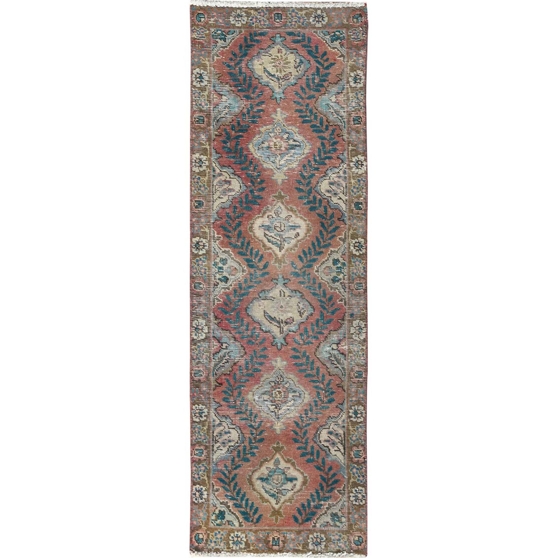  Wool Hand-Knotted Area Rug 1'8