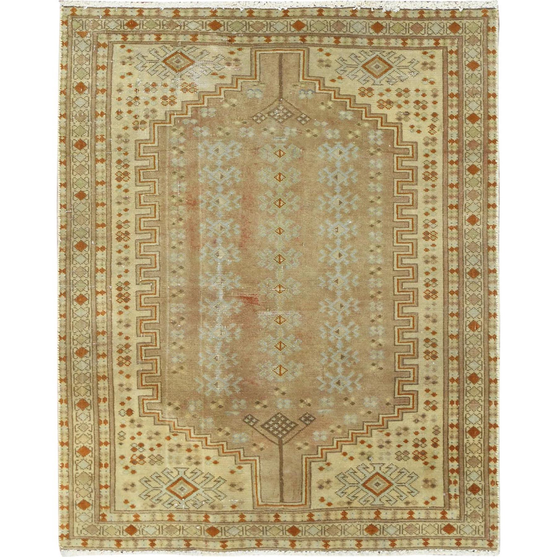  Wool Hand-Knotted Area Rug 3'4