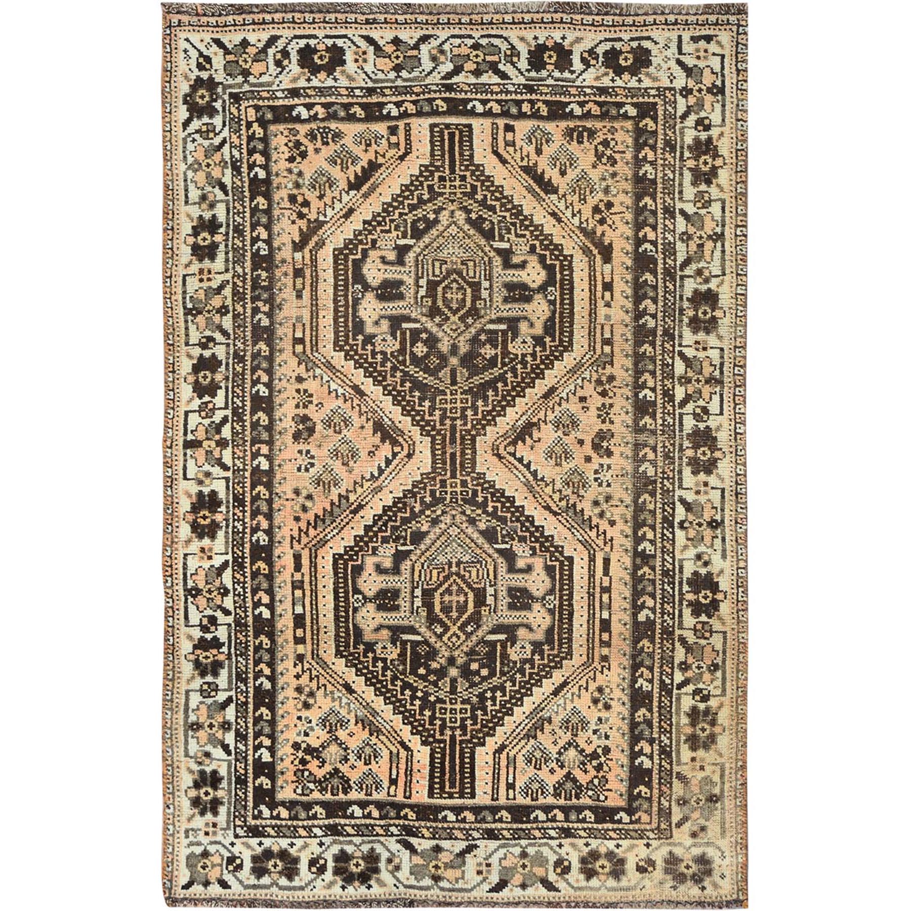  Wool Hand-Knotted Area Rug 3'3