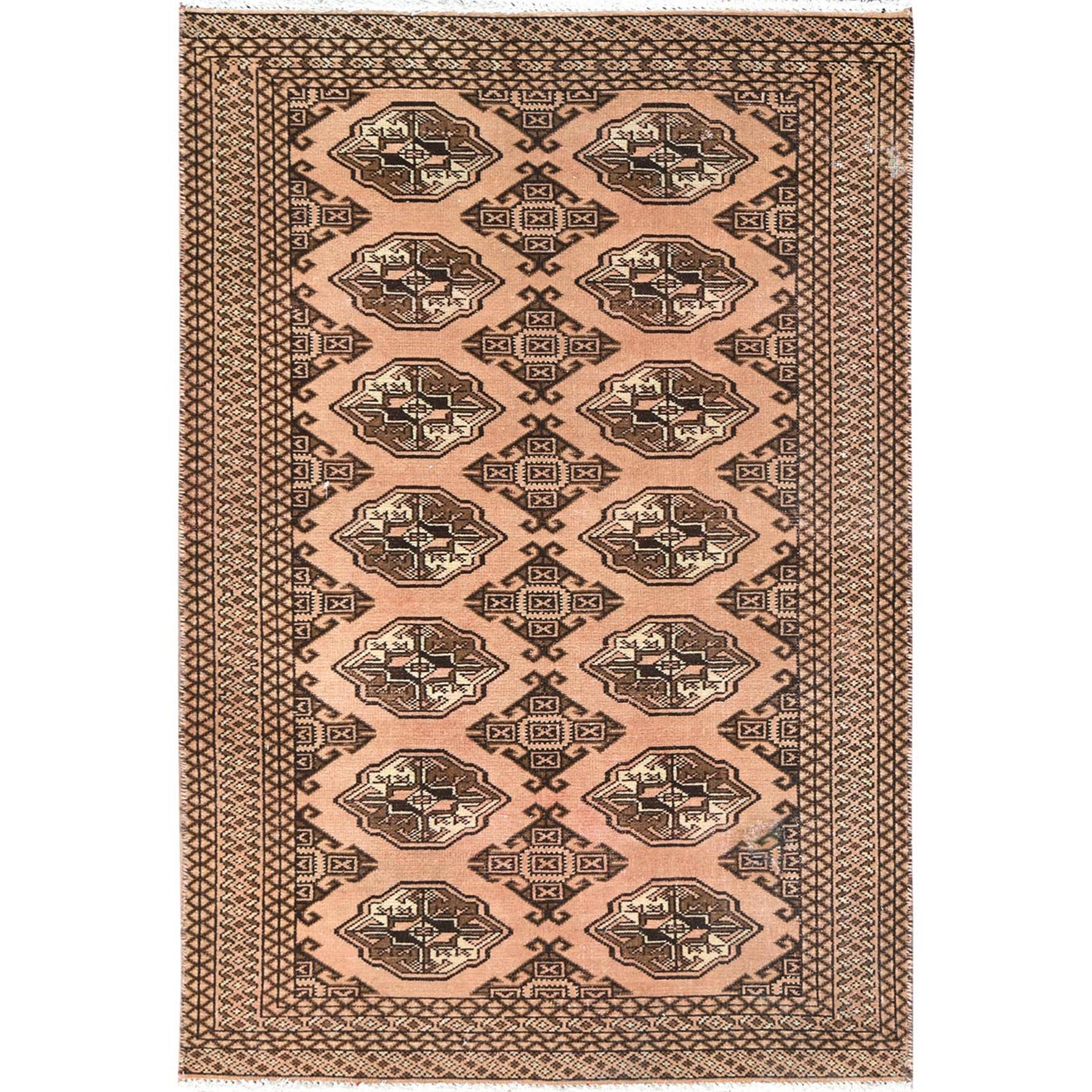  Wool Hand-Knotted Area Rug 3'3