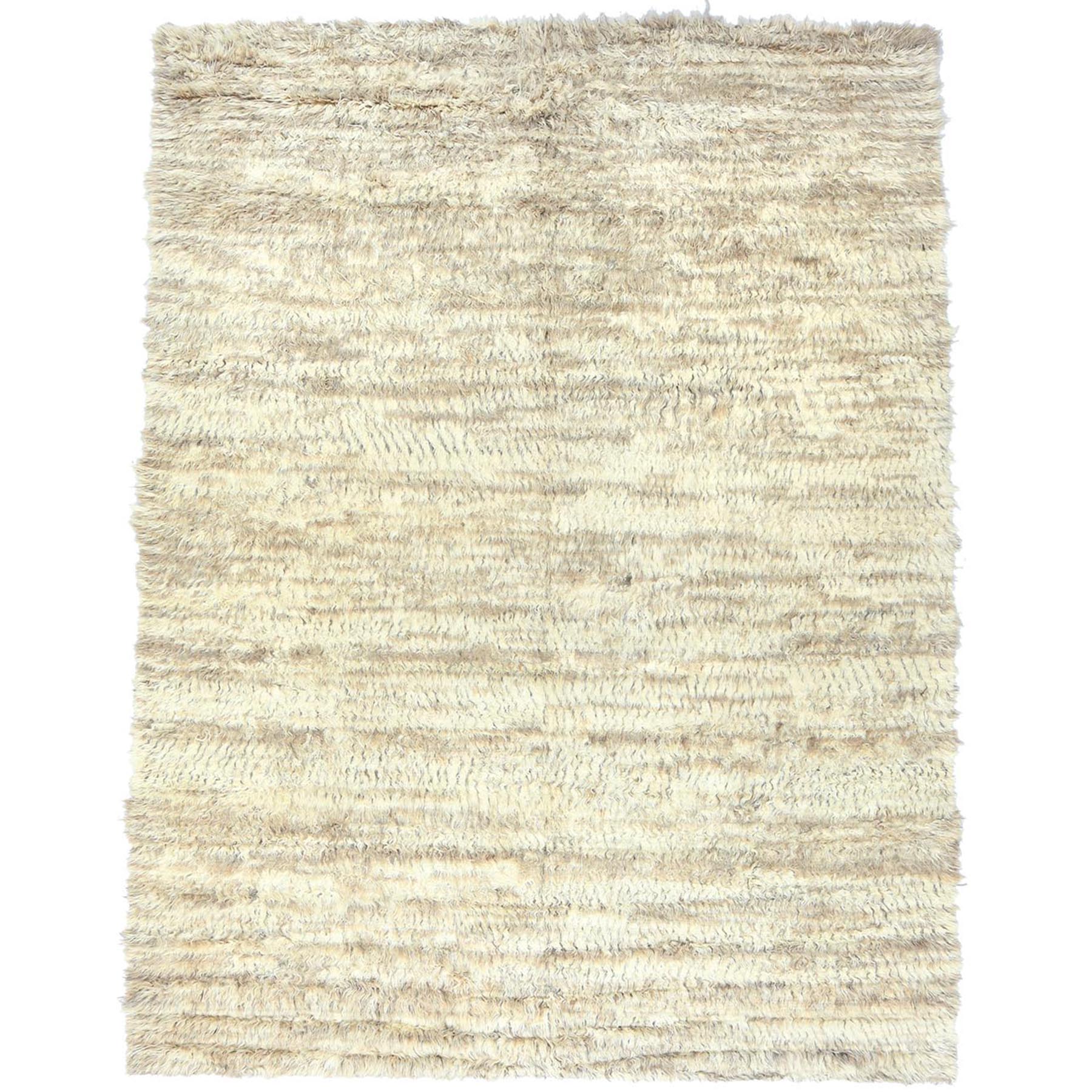 traditional Wool Hand-Knotted Area Rug 10'6