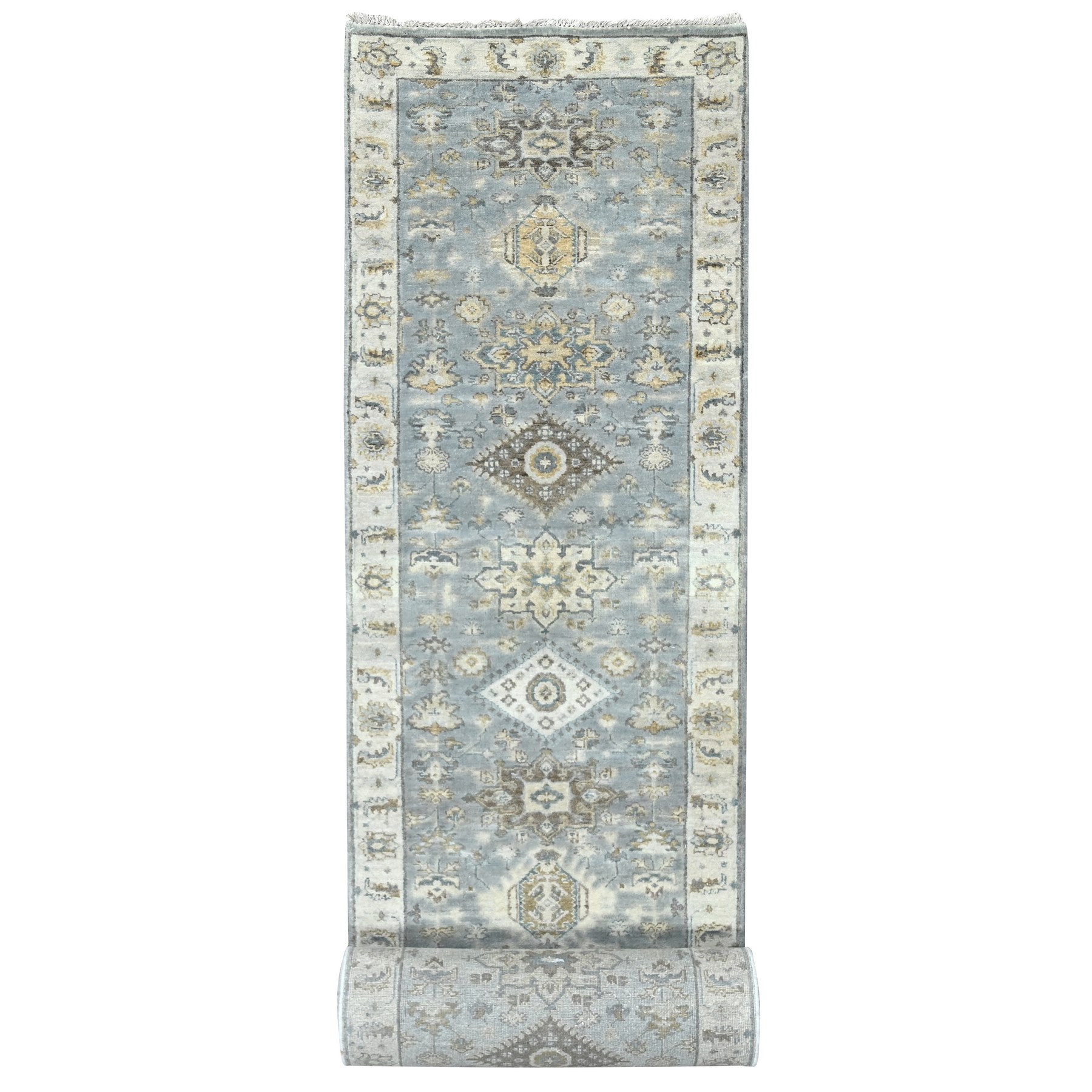  Wool Hand-Knotted Area Rug 2'9