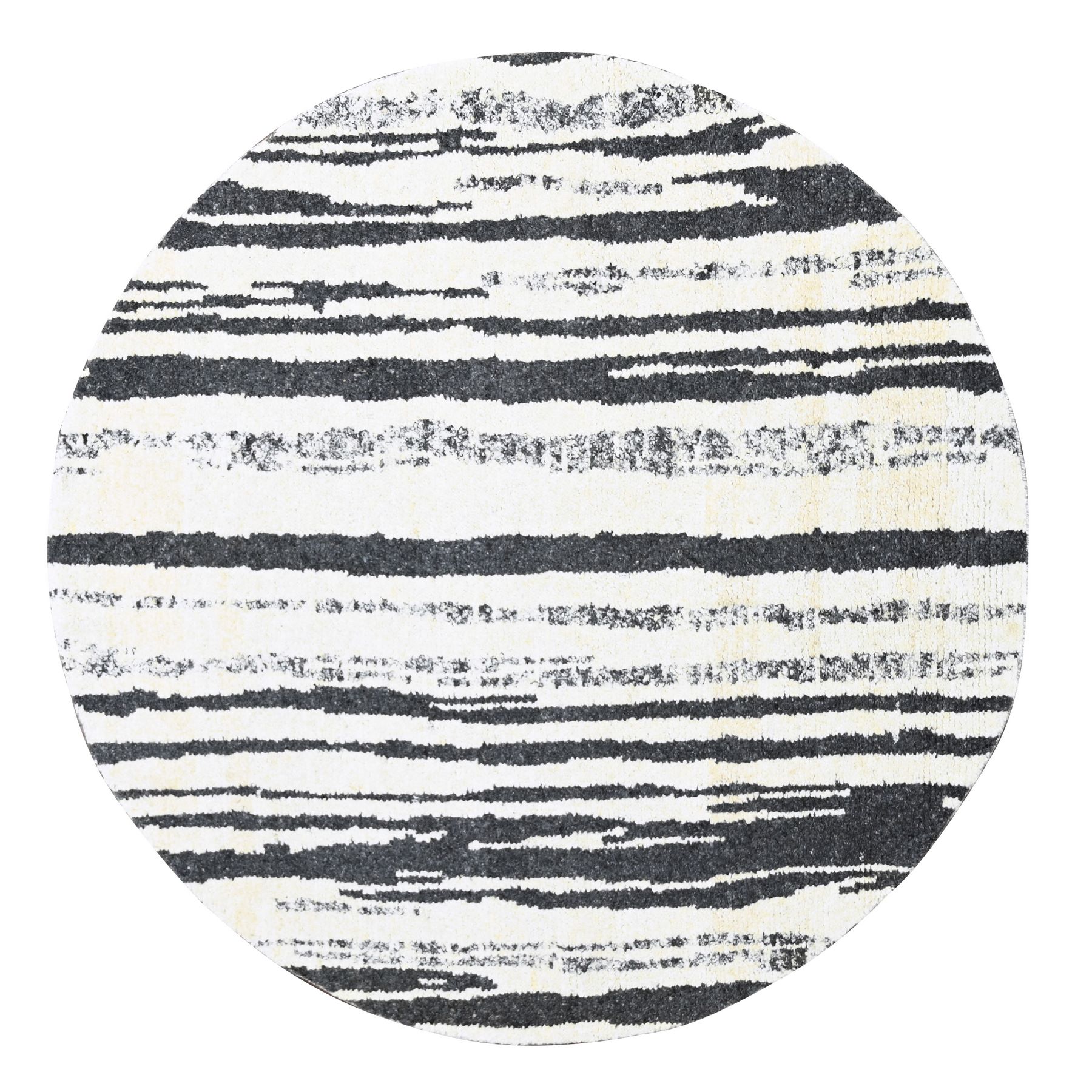  Wool Hand-Knotted Area Rug 8'0