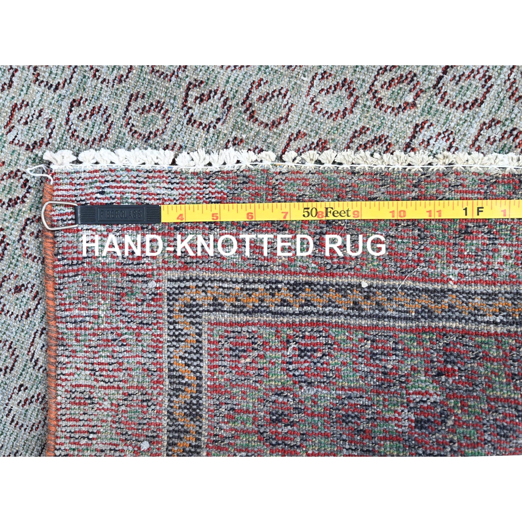 3'5"x6'2" Cameo Blue With Raspberry Red, Good Condition, Distressed Look Evenly Worn Natural Wool, Hand Knotted Semi Antique Persian Hamadan, Sides and Ends Secured, Professionally Cleaned, Oriental Rug Sh86051